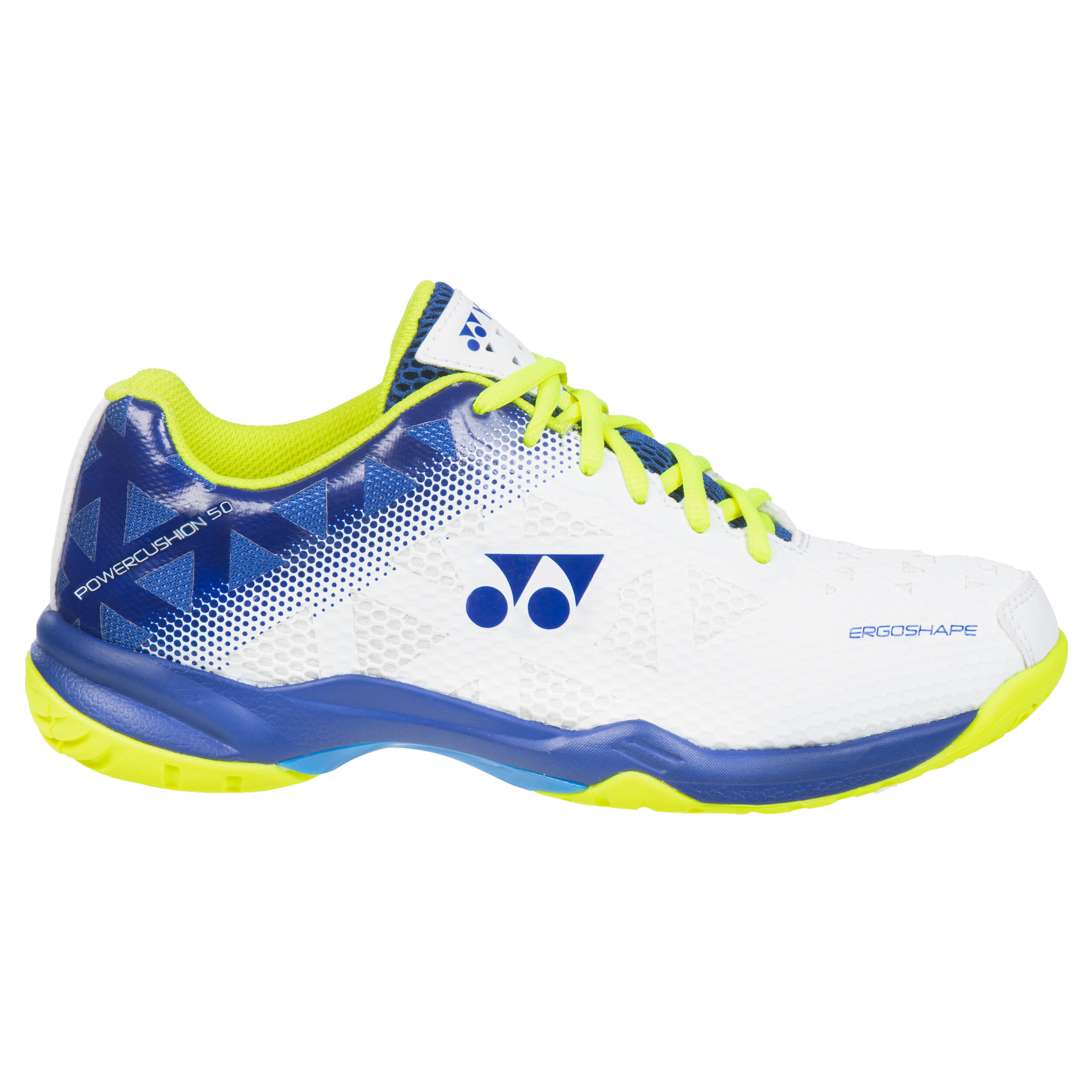 Yonex Badmintonschuhe Power Cushion 50 Squashschuhe Indoorsportarten Herren weiss/blau