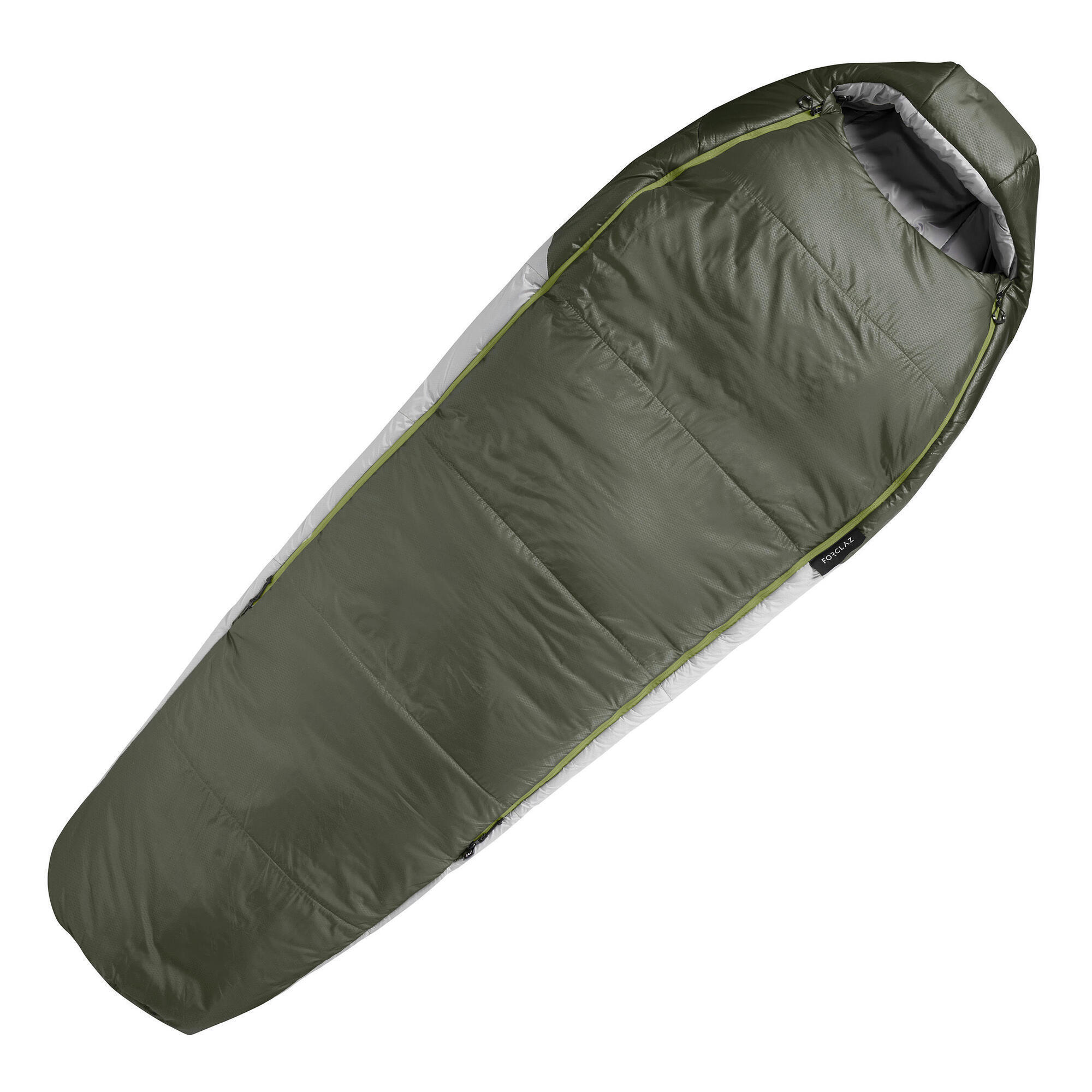 Forclaz Schlafsack Trekking - MT500 -5 °C Polyester grün