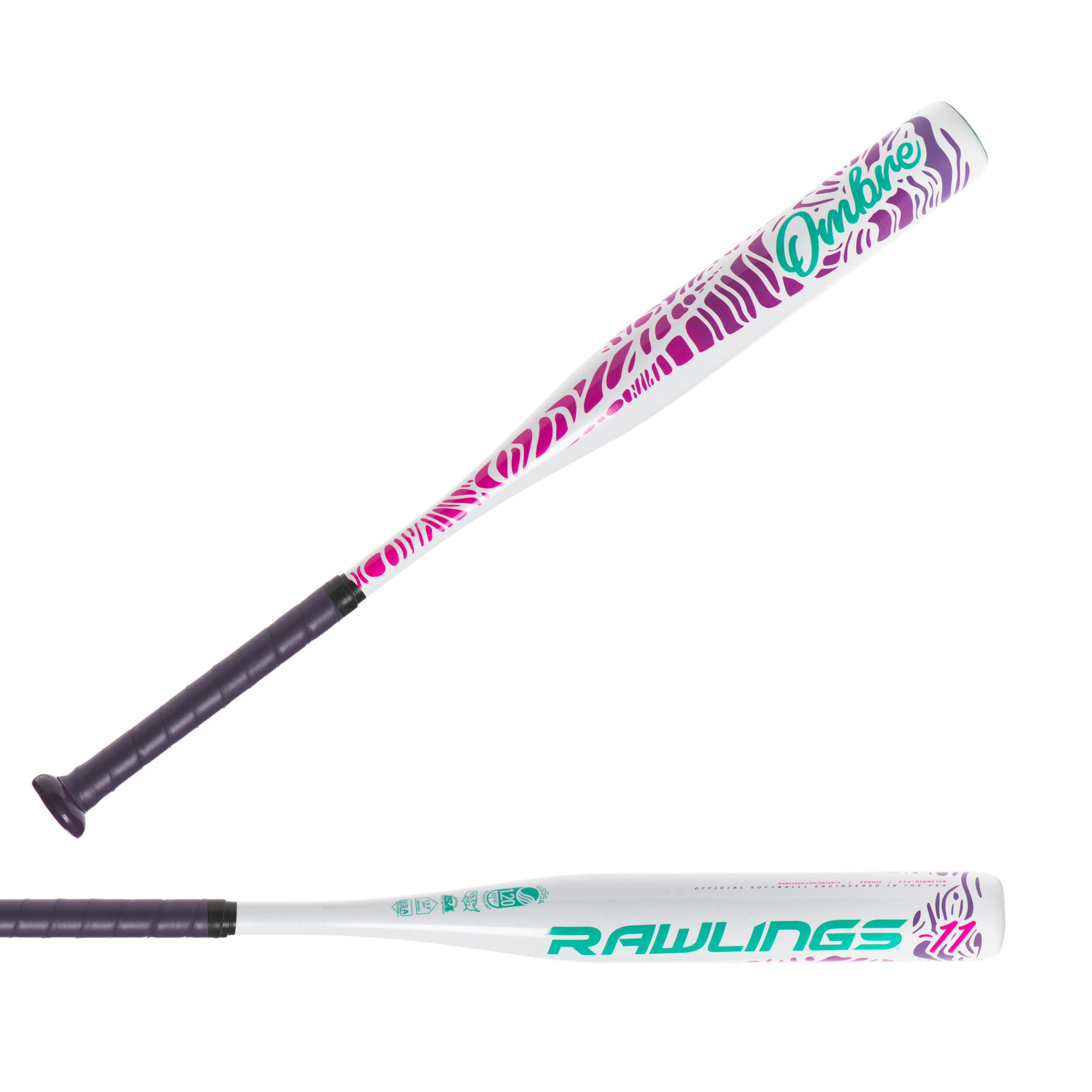 Rawlings Softballschläger FPZ011 Ombre 30 Zoll Drop 11