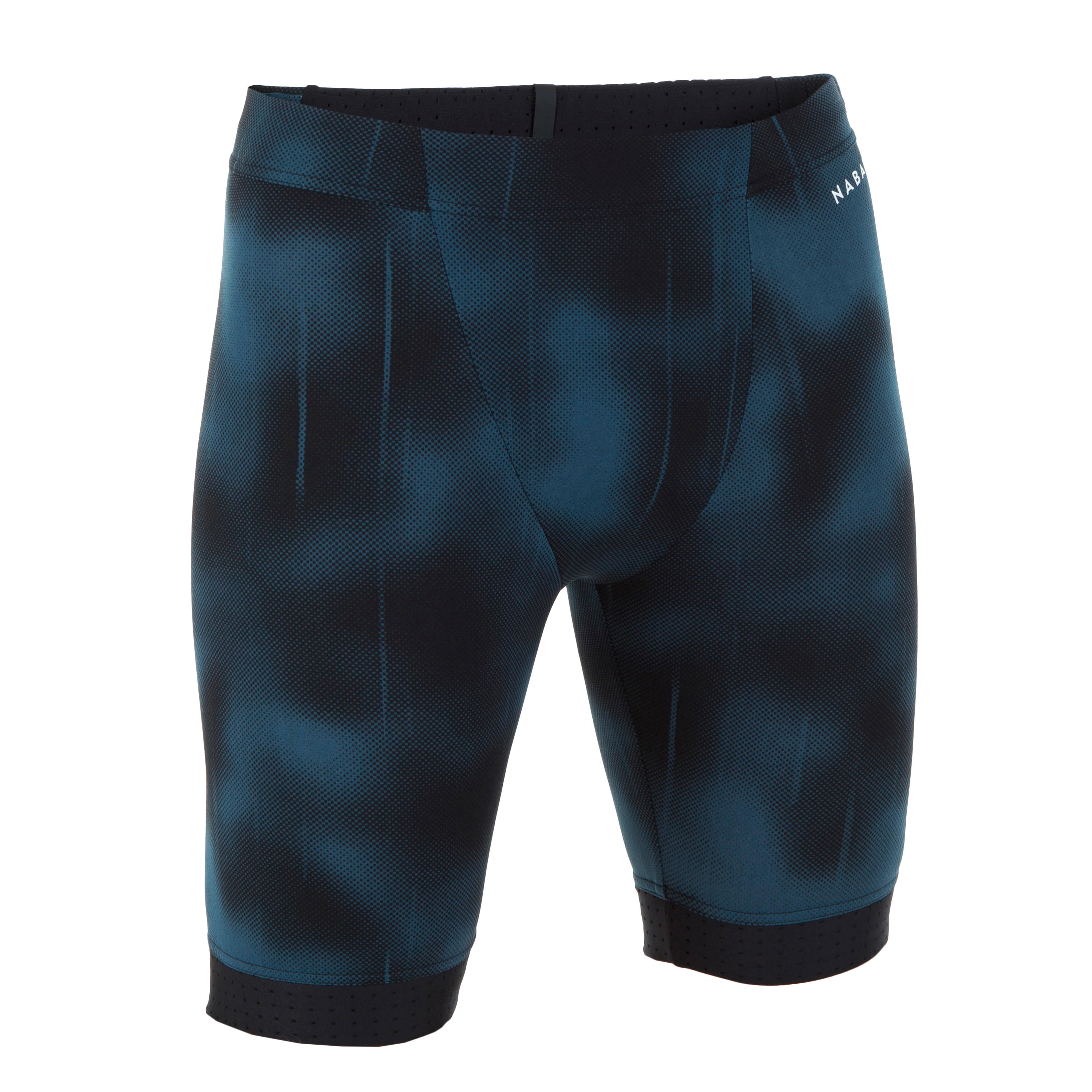 Nabaiji Badehose Jammer Fiti schwarz/türkis/orange