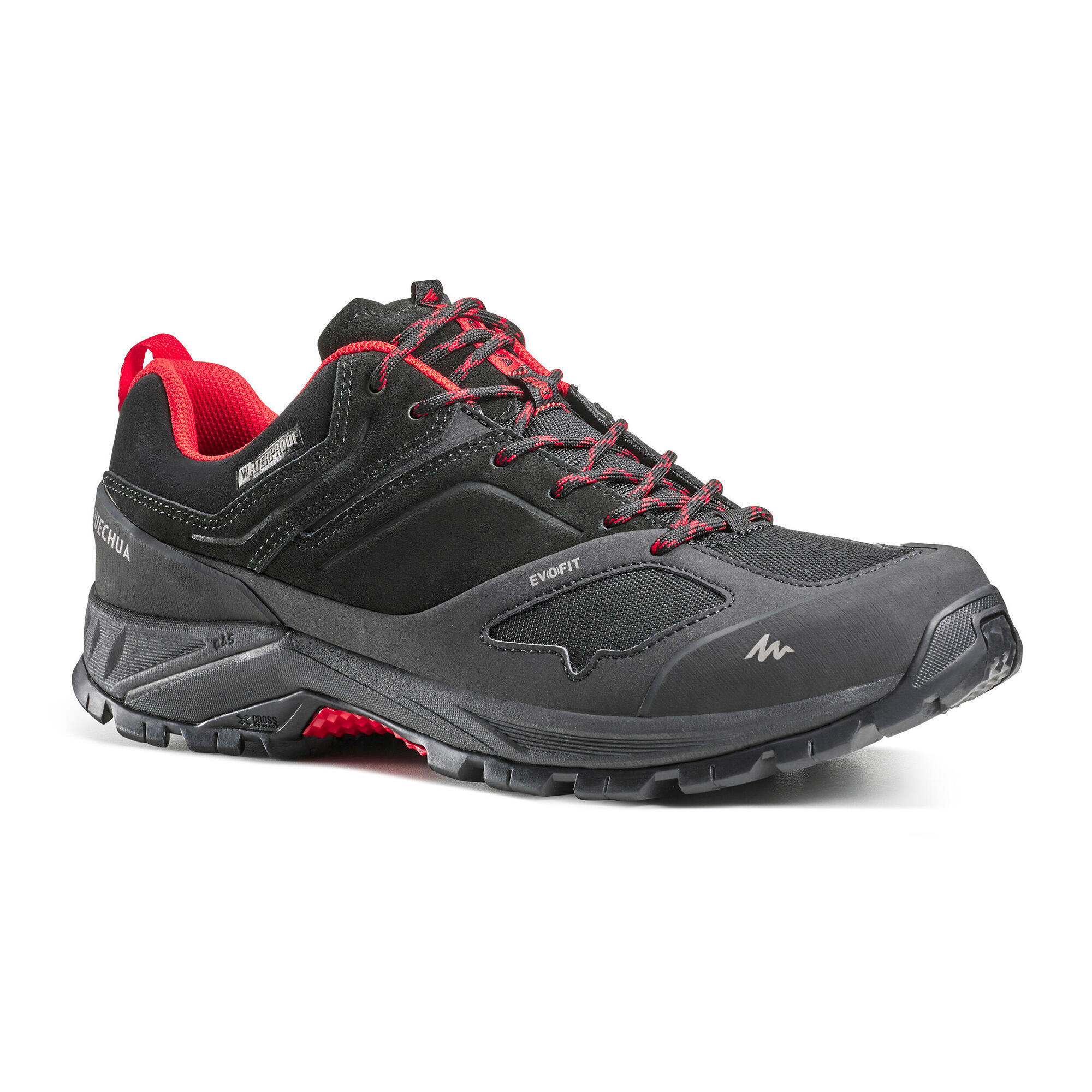 Quechua Wanderschuhe Bergwandern MH500 wasserdicht Herren grau