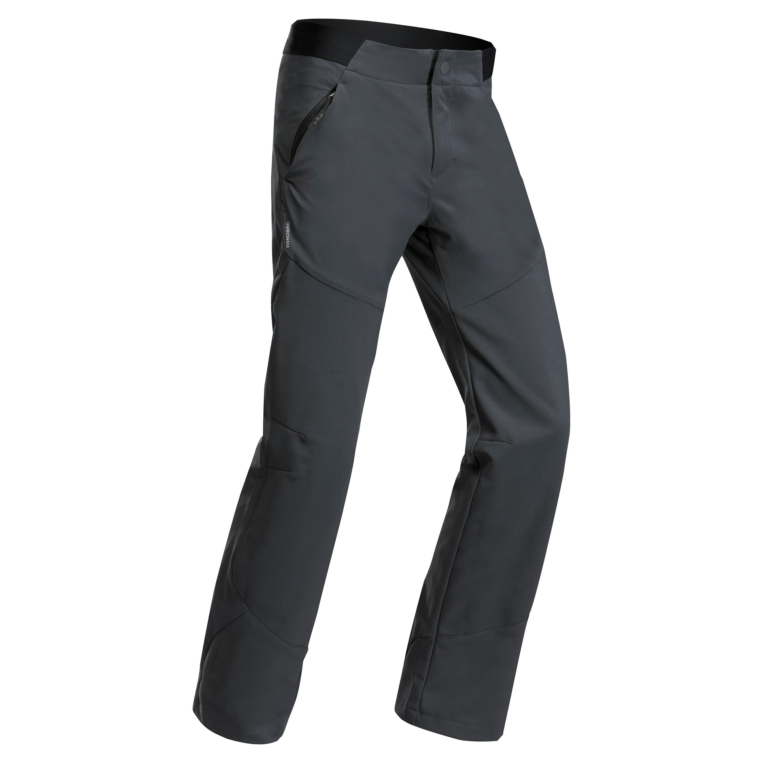 Quechua Wanderhose Softshellhose MH550 Kinder Gr.122–170 schwarz