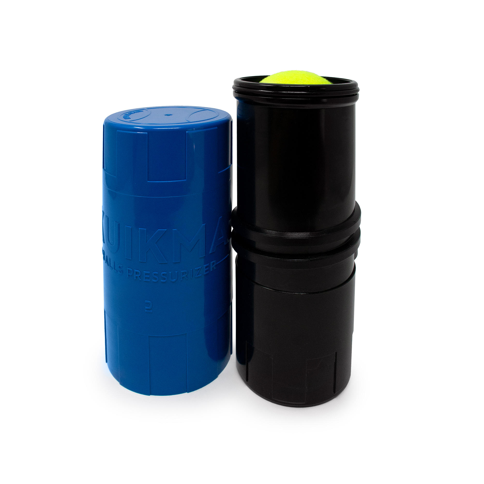 Kuikma Druckbehälter Padelbälle PP 500 blau