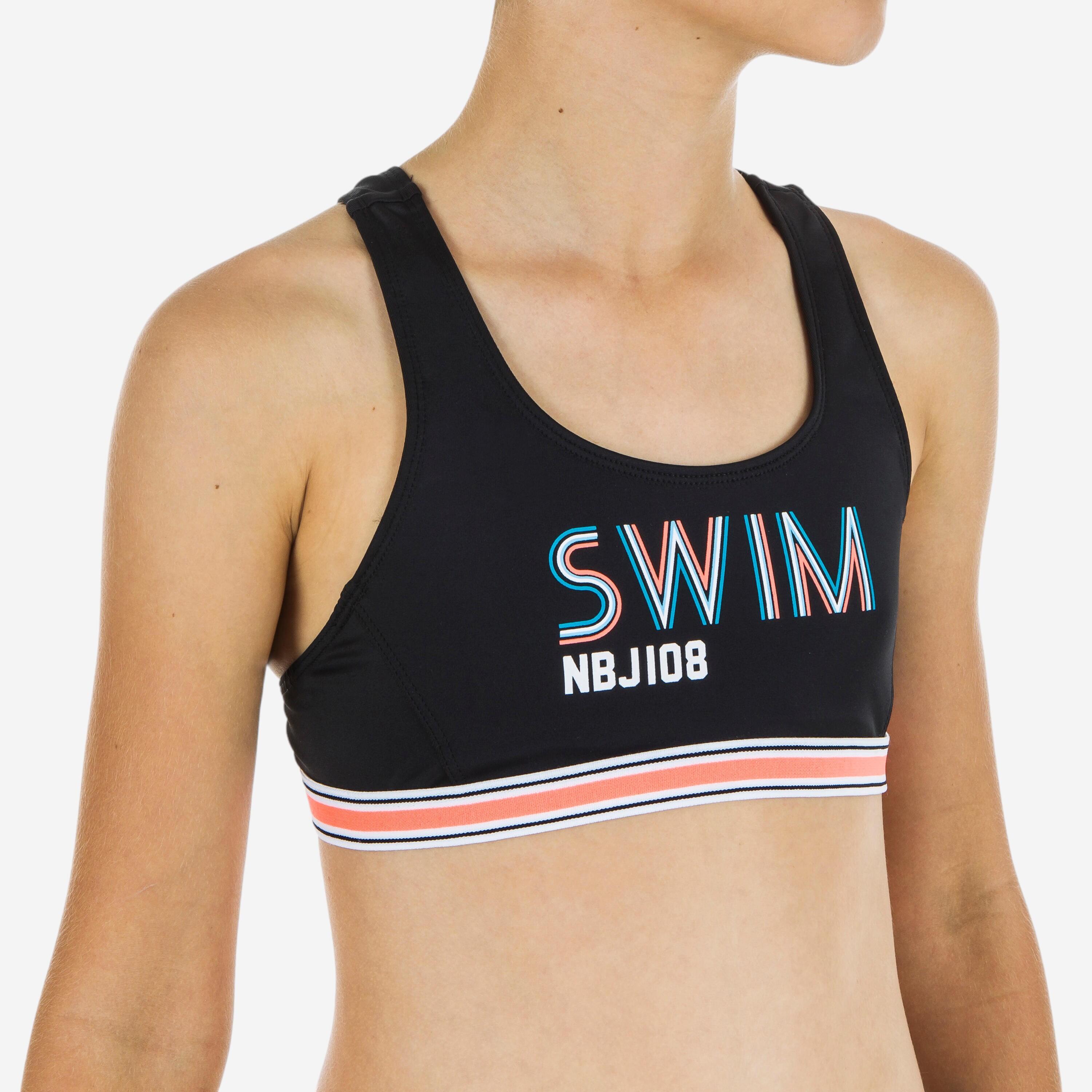 Nabaiji Bikini-Oberteil Vega Joly Mädchen schwarz