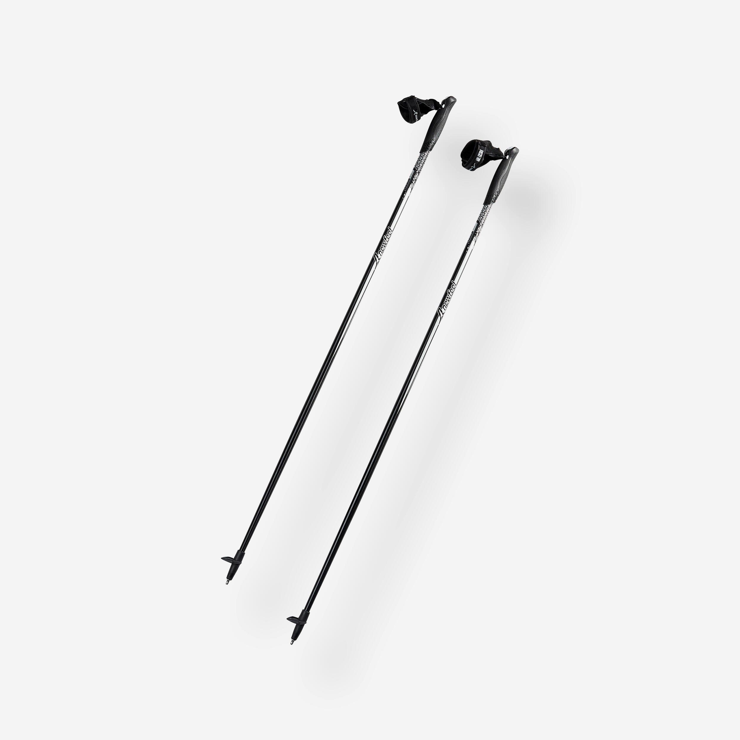 Newfeel Nordic Walkingstöcke NW P100 schwarz/grau