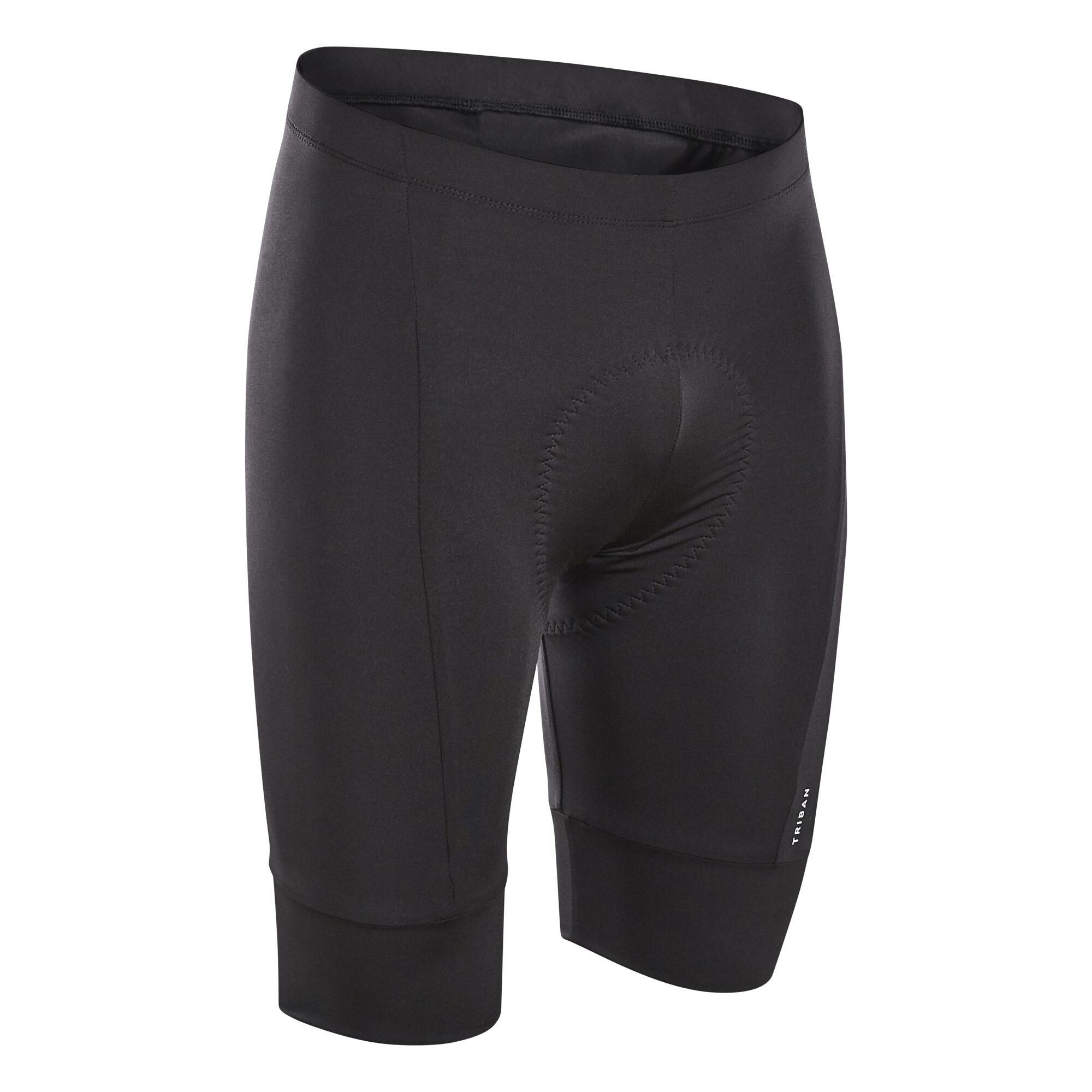 Triban Radhose kurz Essential Herren schwarz