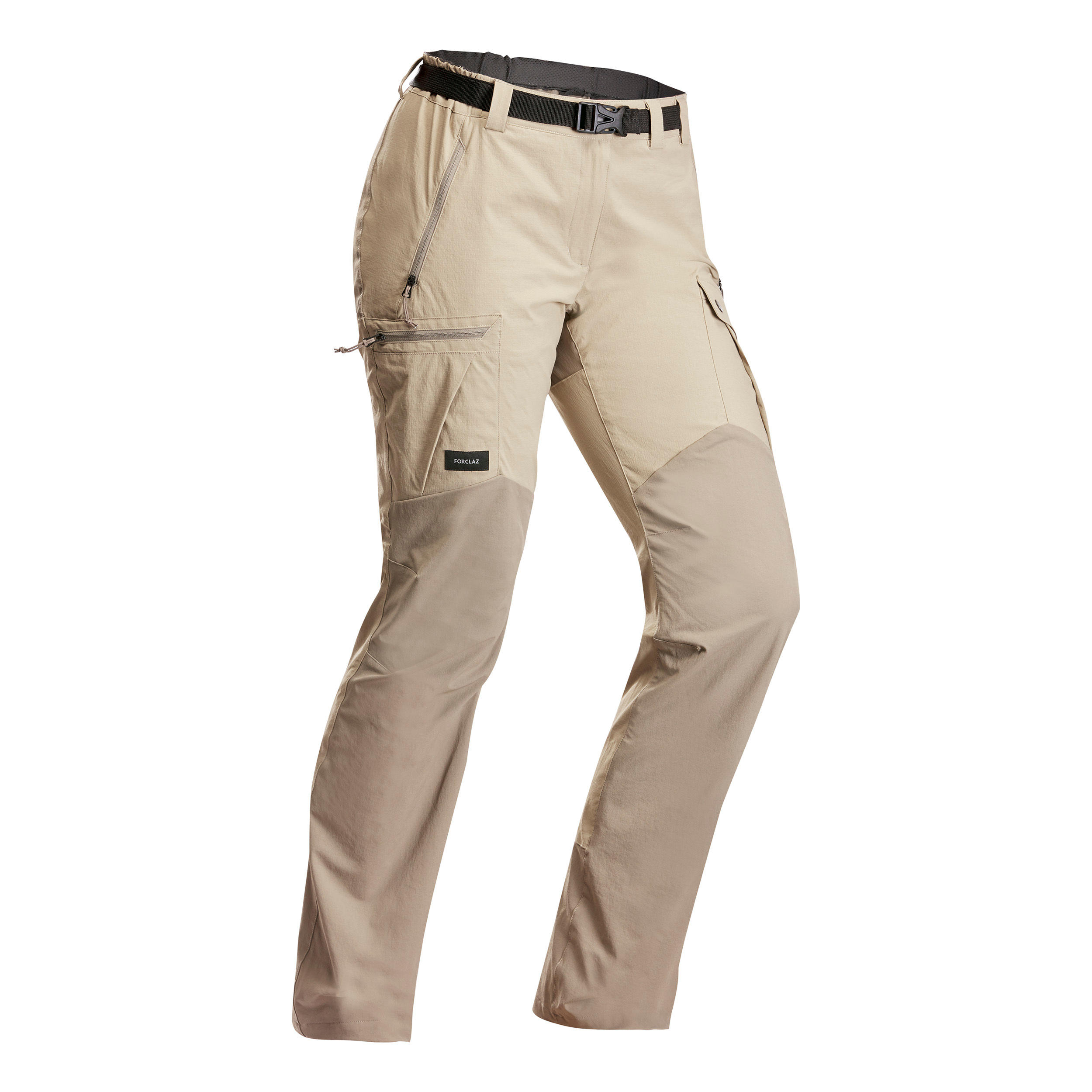 Forclaz Trekkinghose Bergtrekking MT500 V2 Damen beige