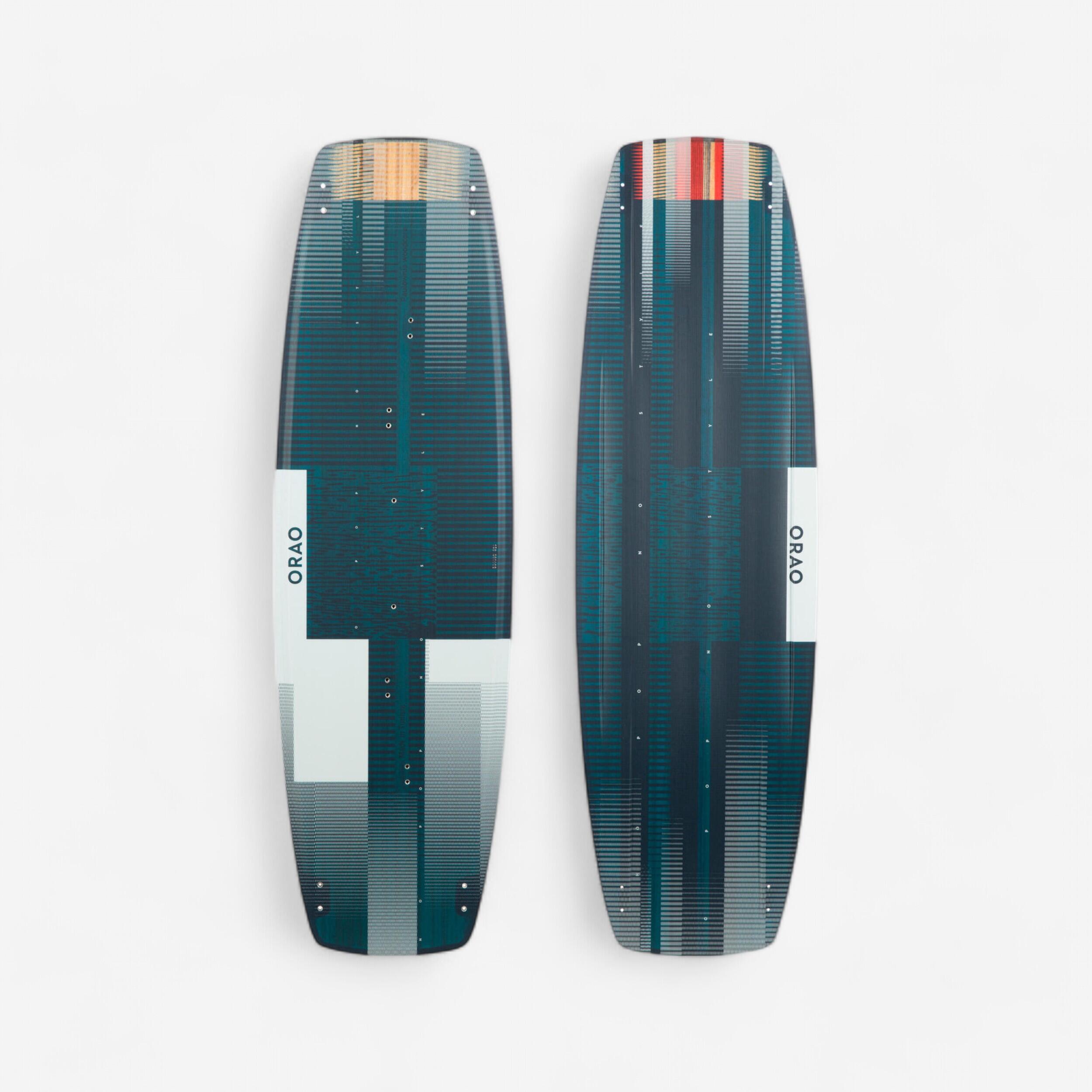 Orao Kitesurfboard „Twin Tip 500“ Carbon ohne Zubehör 136 × 40,5 cm + Finnen