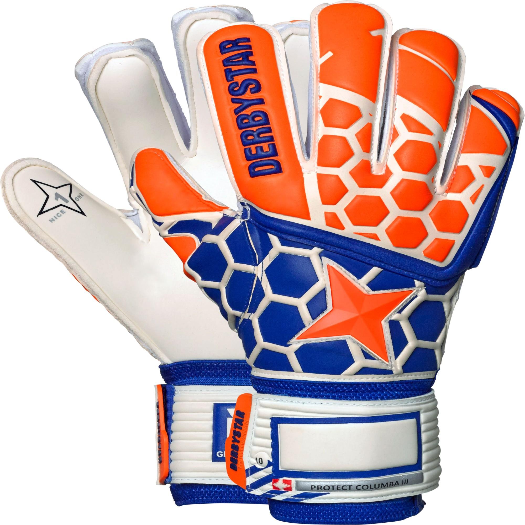 Derbystar Torwarthandschuhe Columba III Kinder orange