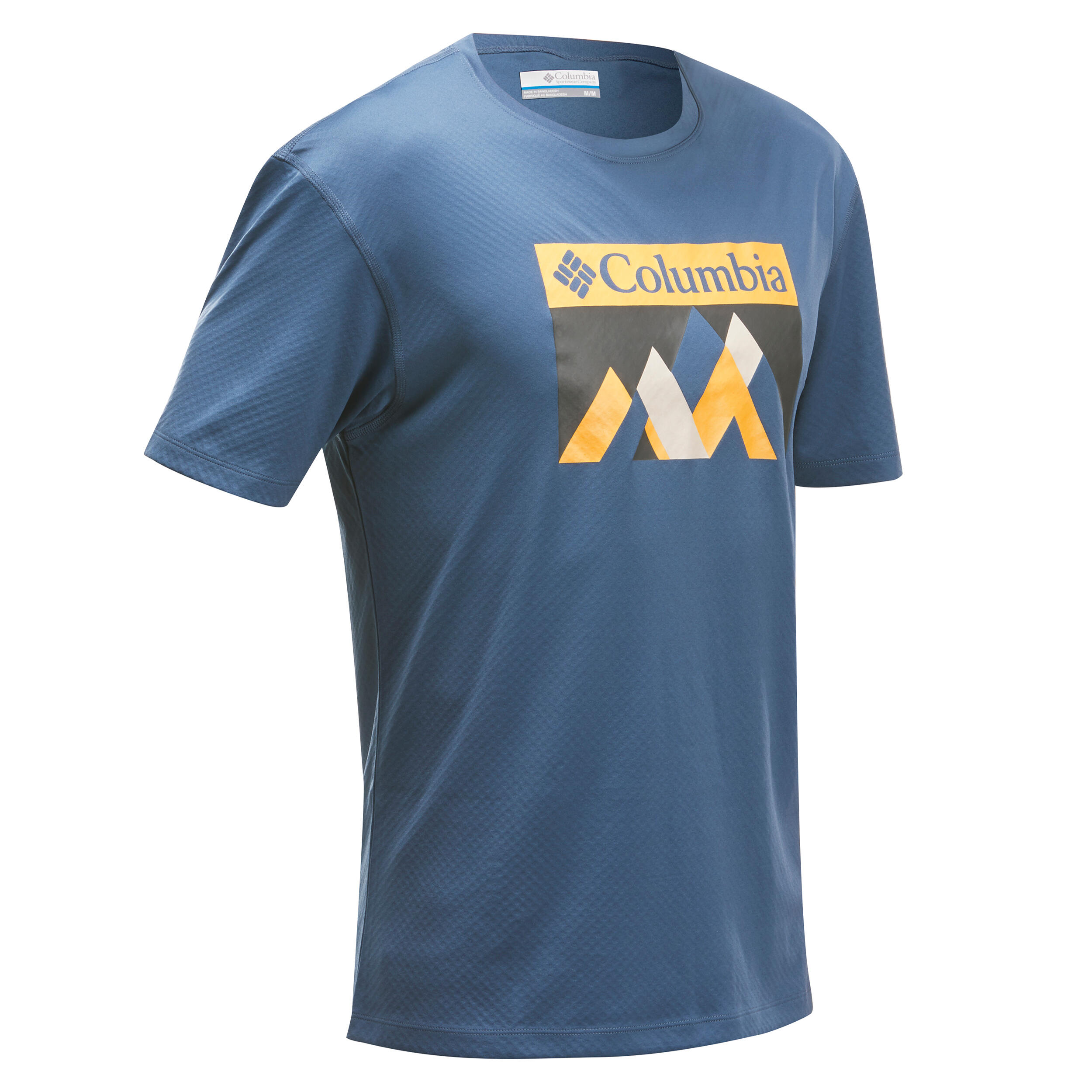 Columbia Wandershirt Kurzarm Bergwandern Bellport Columbia Herren blau