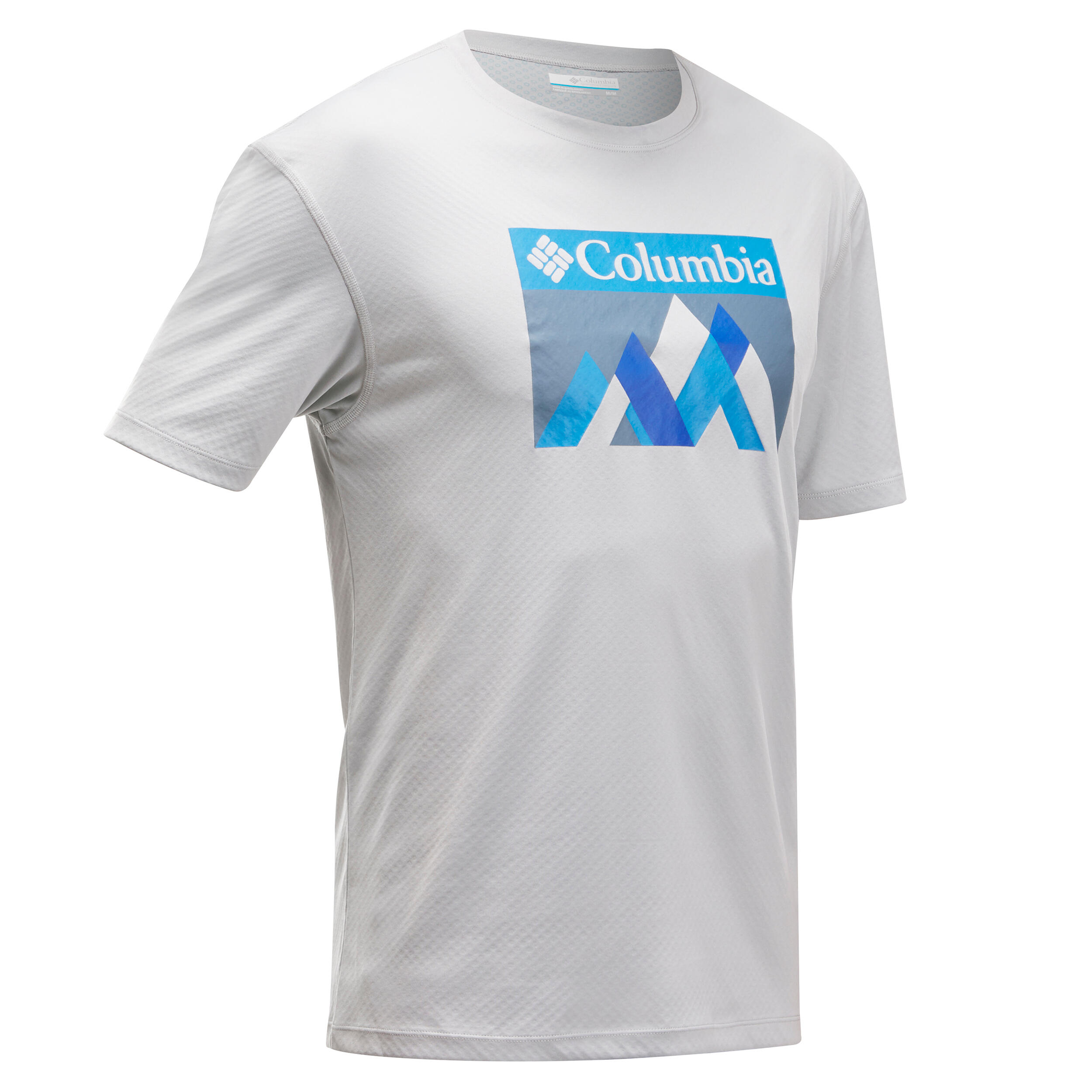 Columbia Wandershirt Kurzarm Bergwandern Bellport Columbia Herren grau