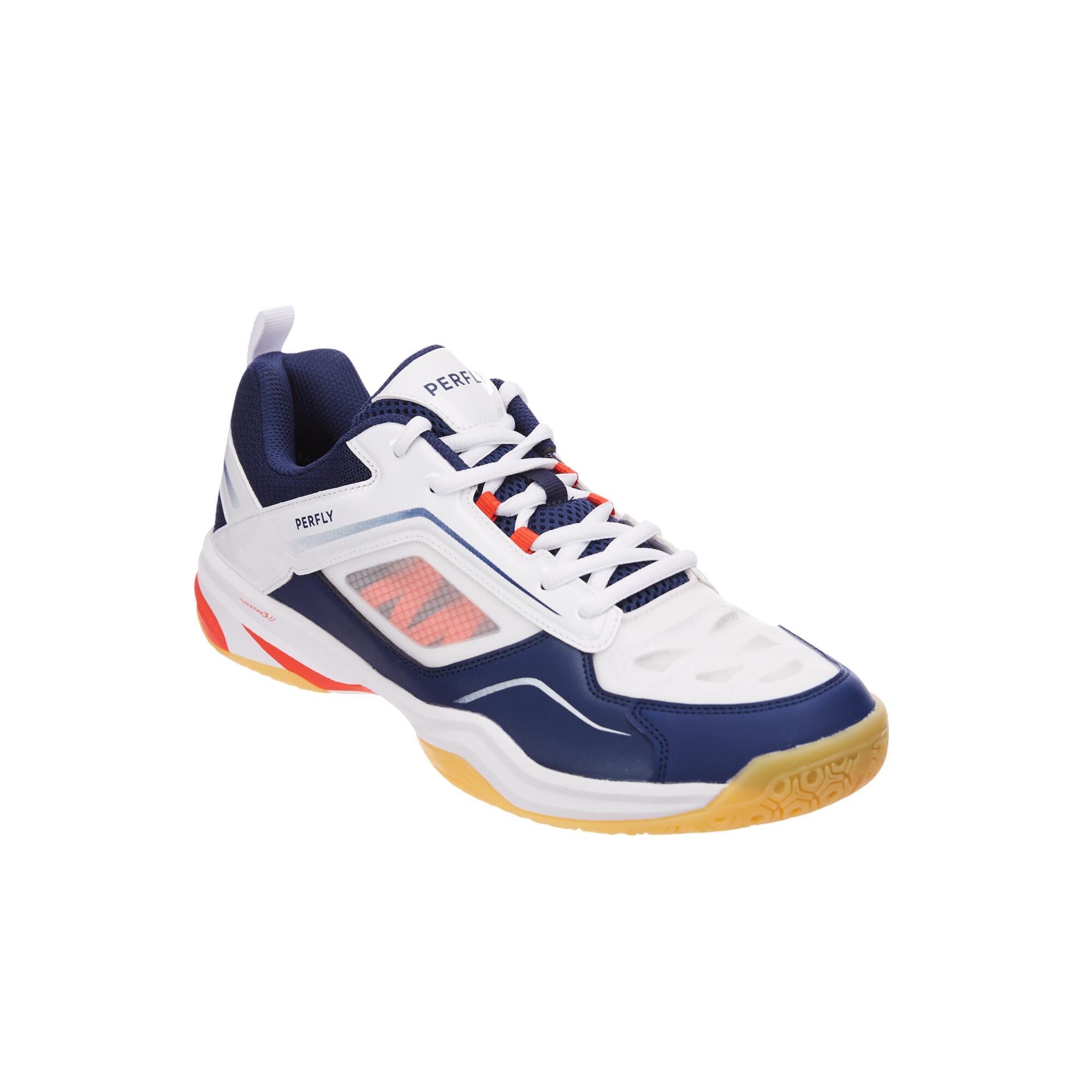 Perfly Badmintonschuhe BS 560 Lite Herren marineblau/weiss