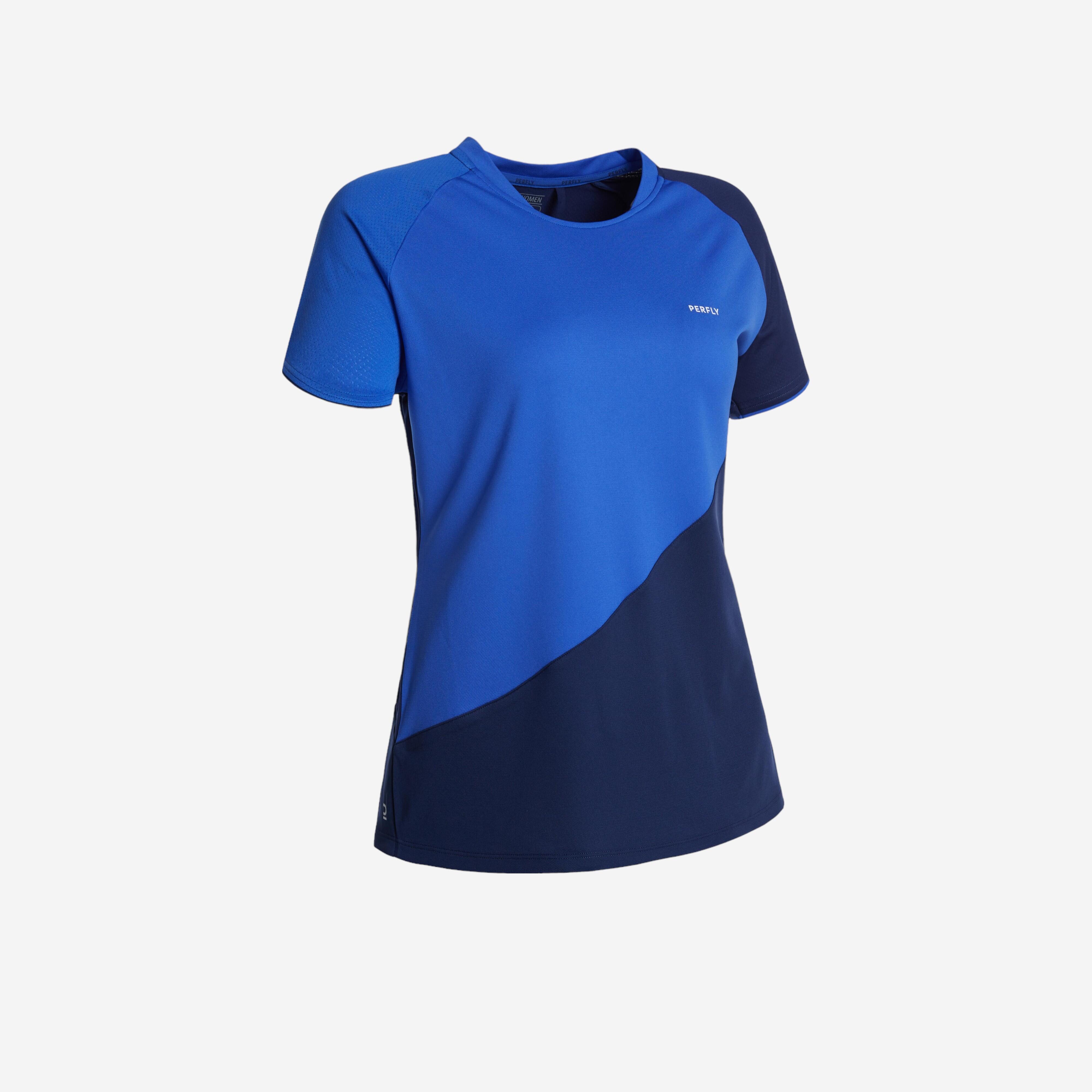Perfly Damen Badminton T-Shirt - TS 530 blau