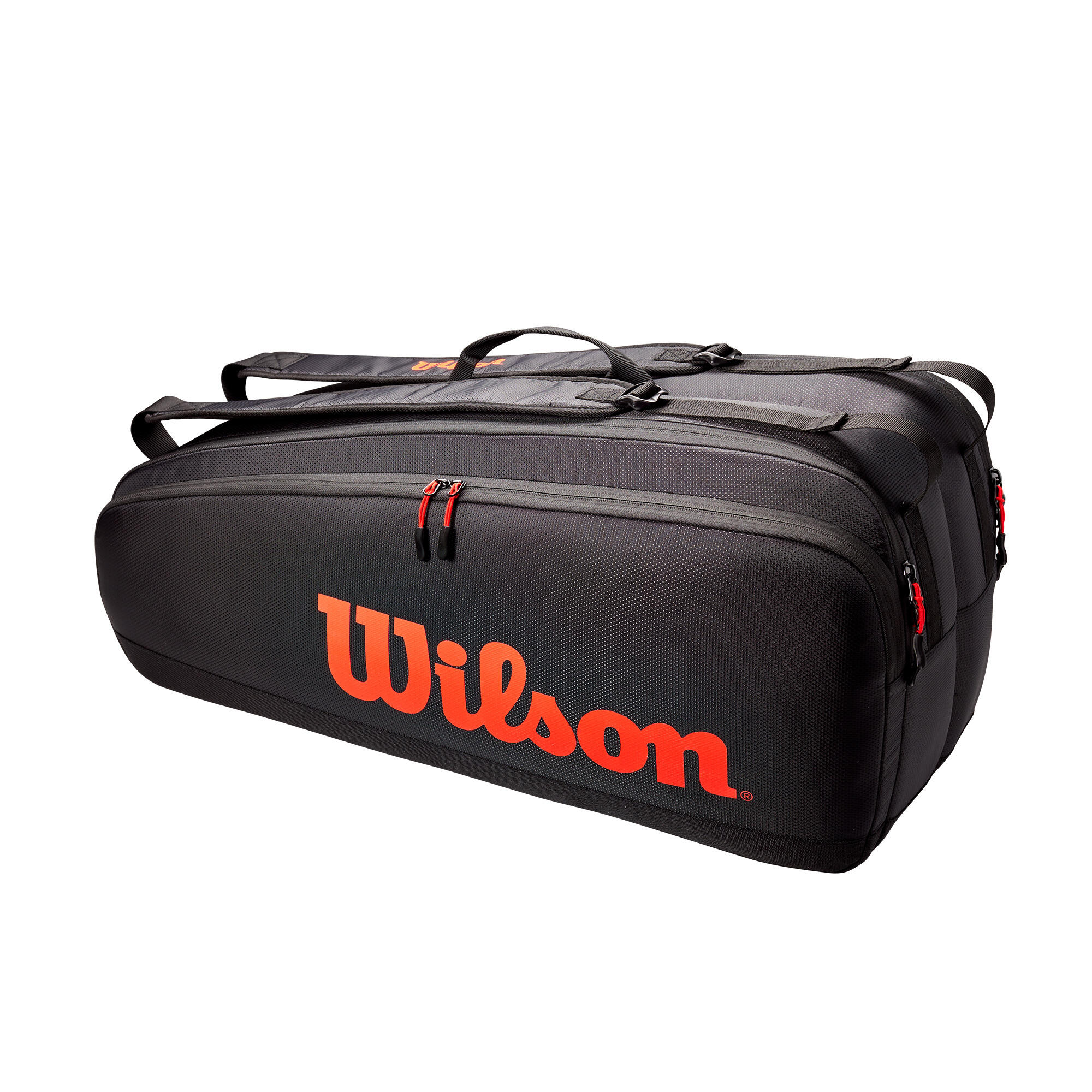 Wilson Tennistasche Tour 6 Schläger schwarz/rot