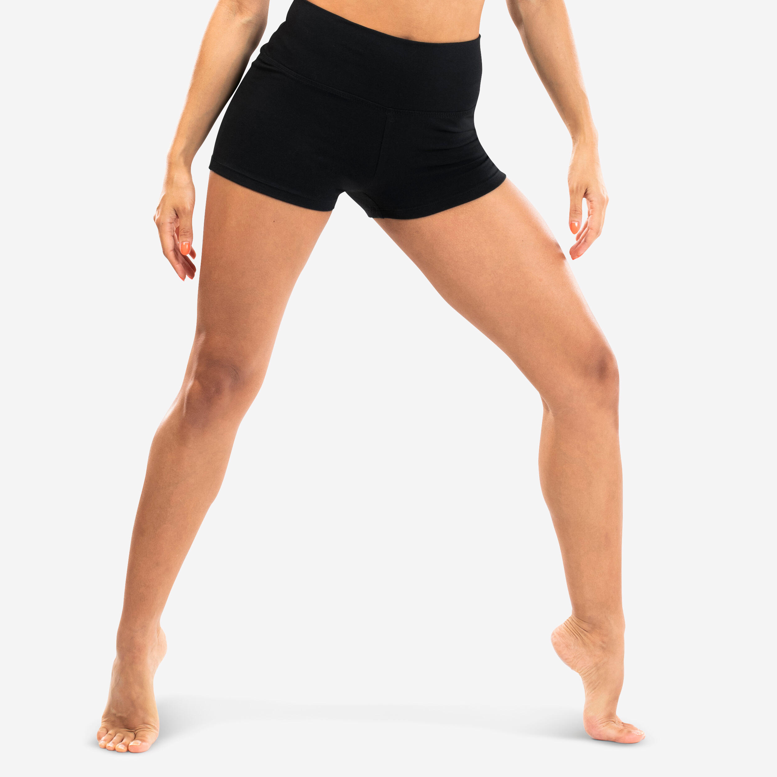 Starever Tanzshorts Modern Dance eng anliegend Damen schwarz
