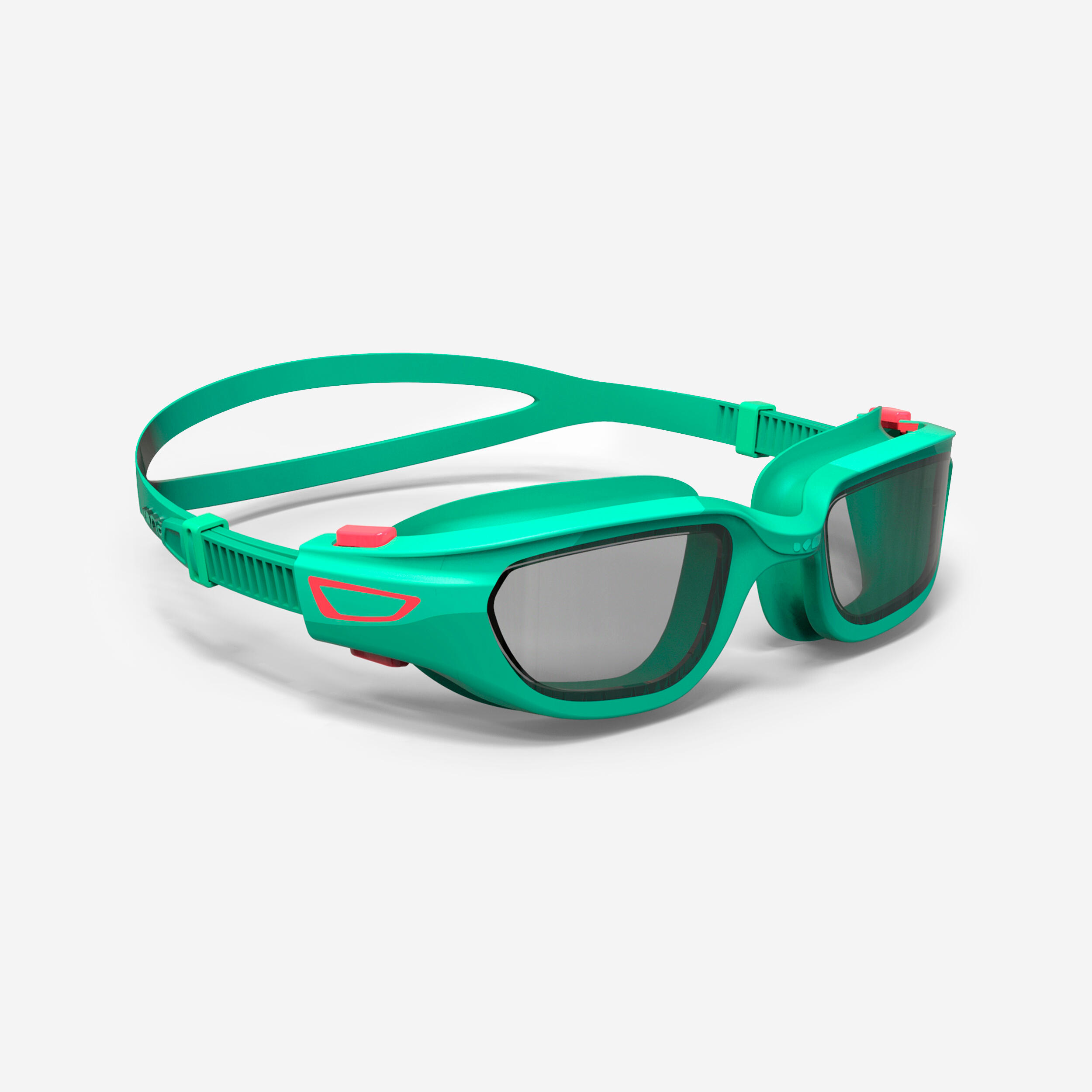 Nabaiji Schwimmbrille Spirit Kinder klar gelb/blau