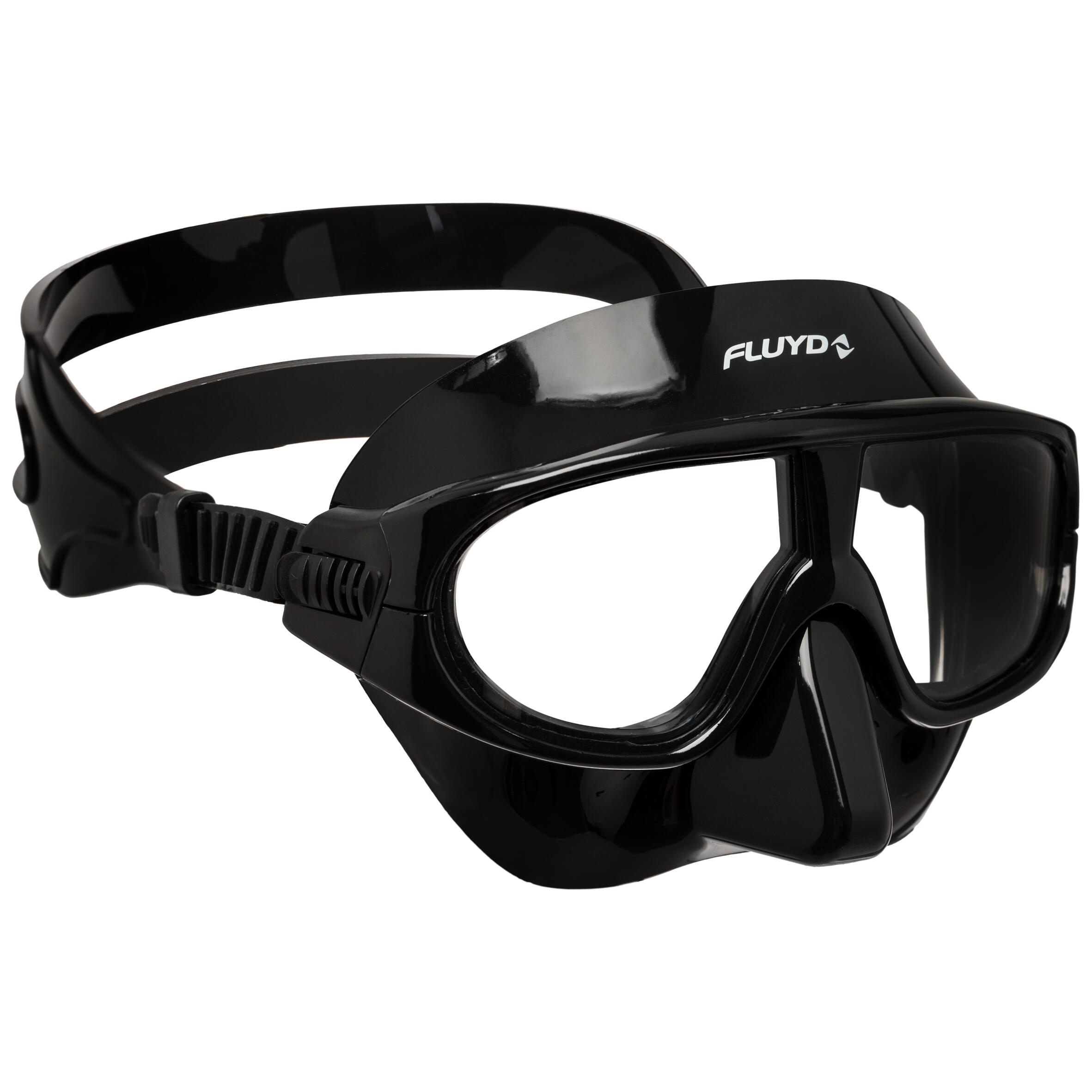 Salvimar Tauchmaske Freediving Apnea 100 für Freitauchen / Schwimmen im Meer schwarz