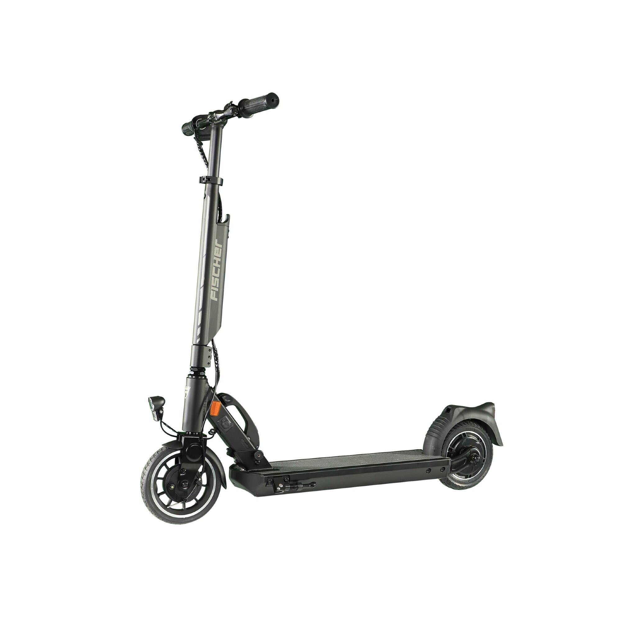 Fischer Die Fahrradmarke E Scooter Ioco 1.0 Erwachsene Schwarz Grau