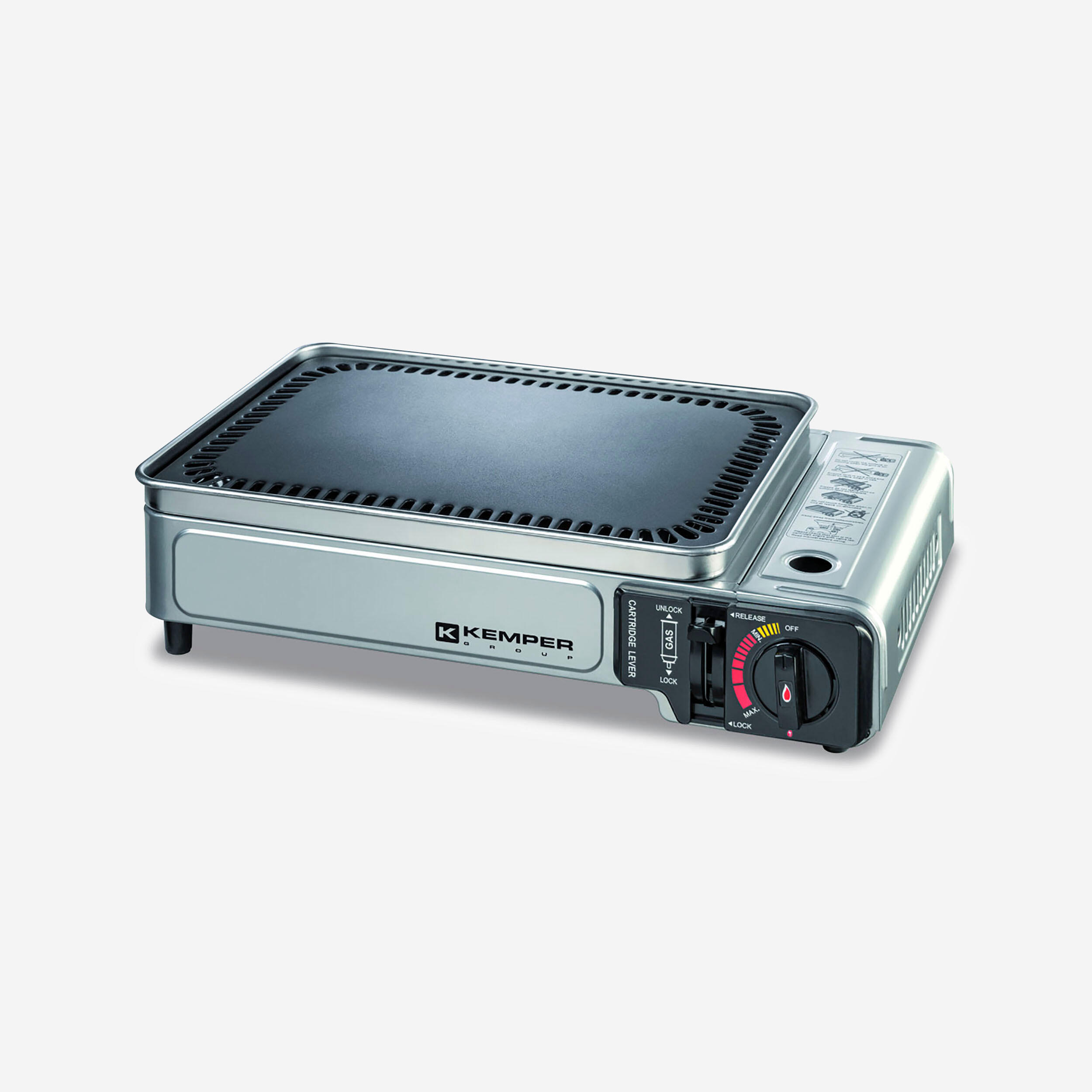 Kemper Tischgrill Camping Smart Plancha