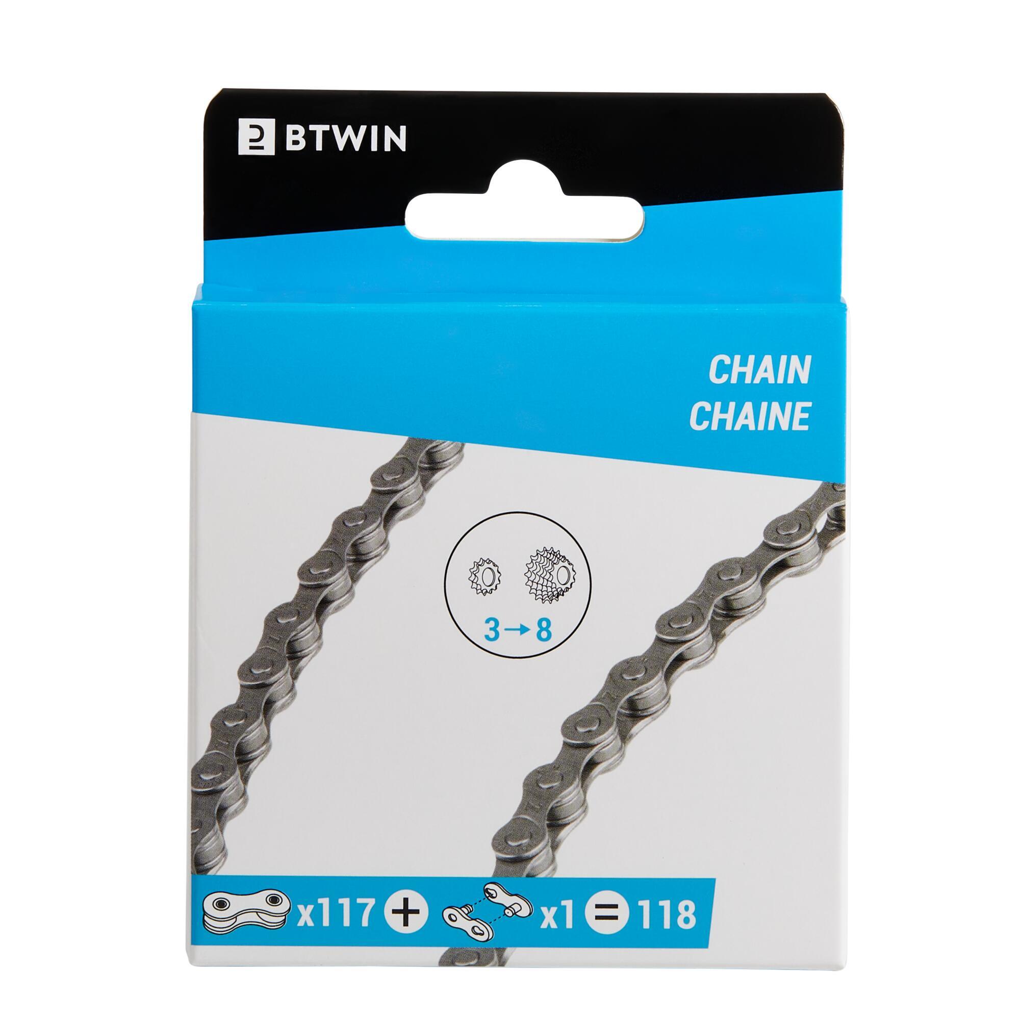 Decathlon Fahrradkette 3- bis 8-Gang