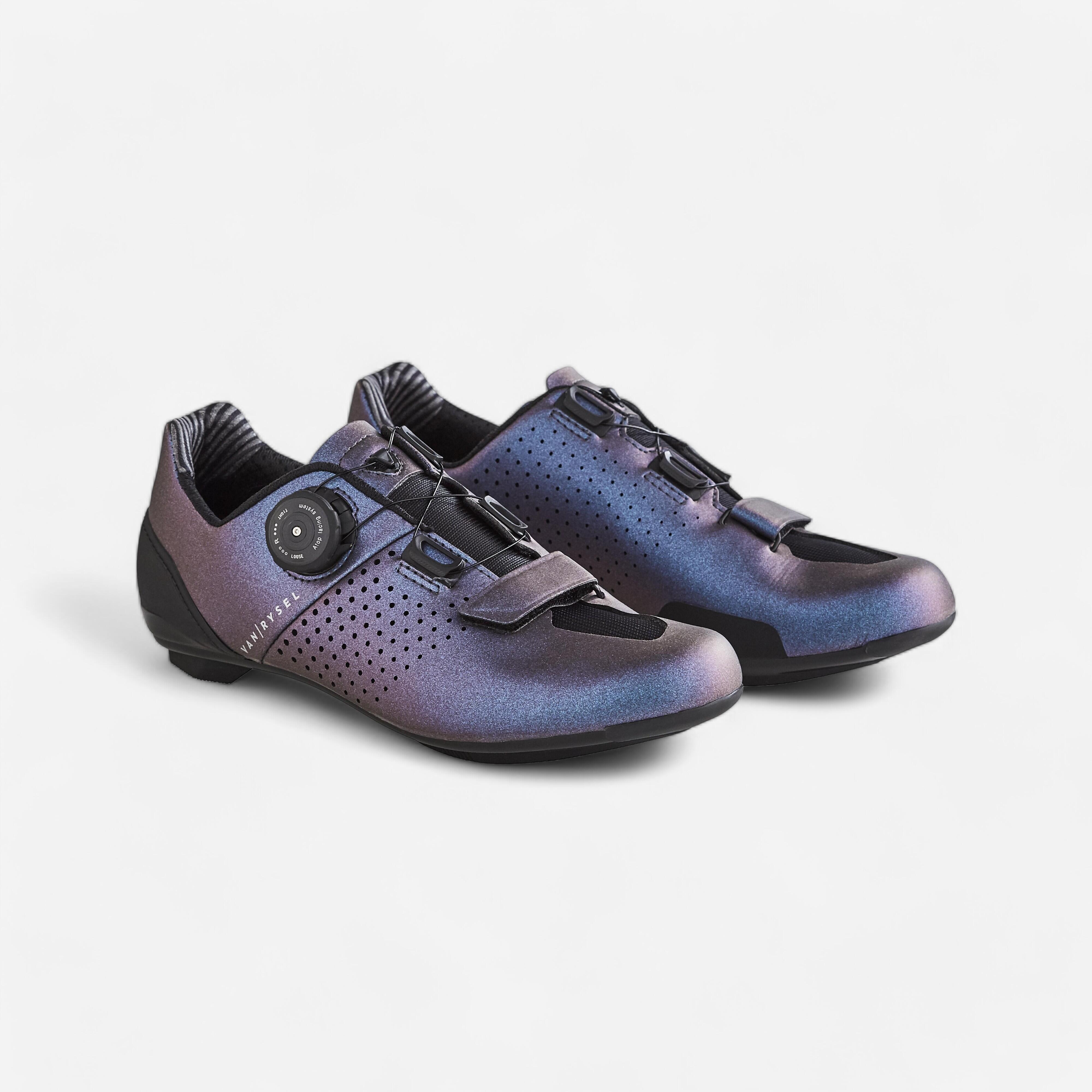 Van Rysel Fahrradschuhe Rennrad RR 520 SCHWARZ