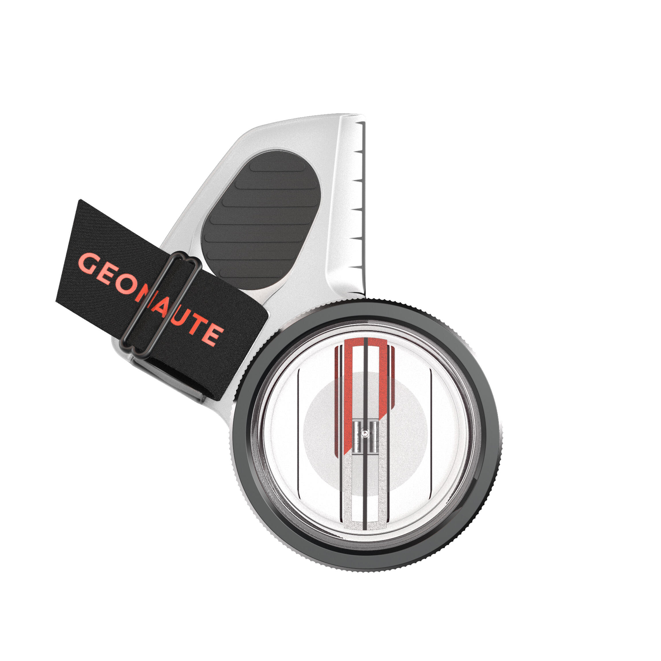 Geonaute Daumenkompass Racer 900 links Orientierungslauf schwarz