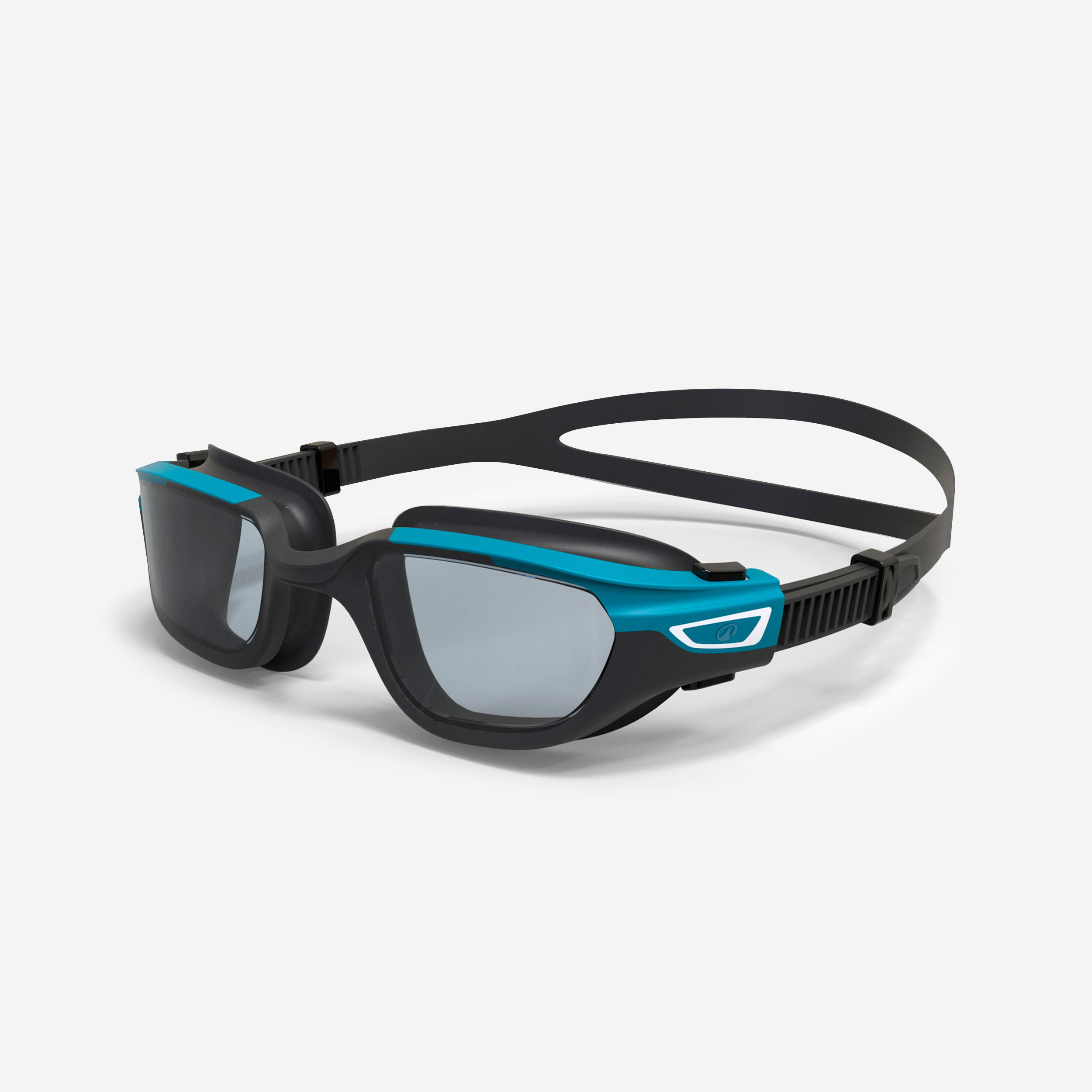 Nabaiji Schwimmbrille Spirit Grösse L polarisiert getönt schwarz/blau