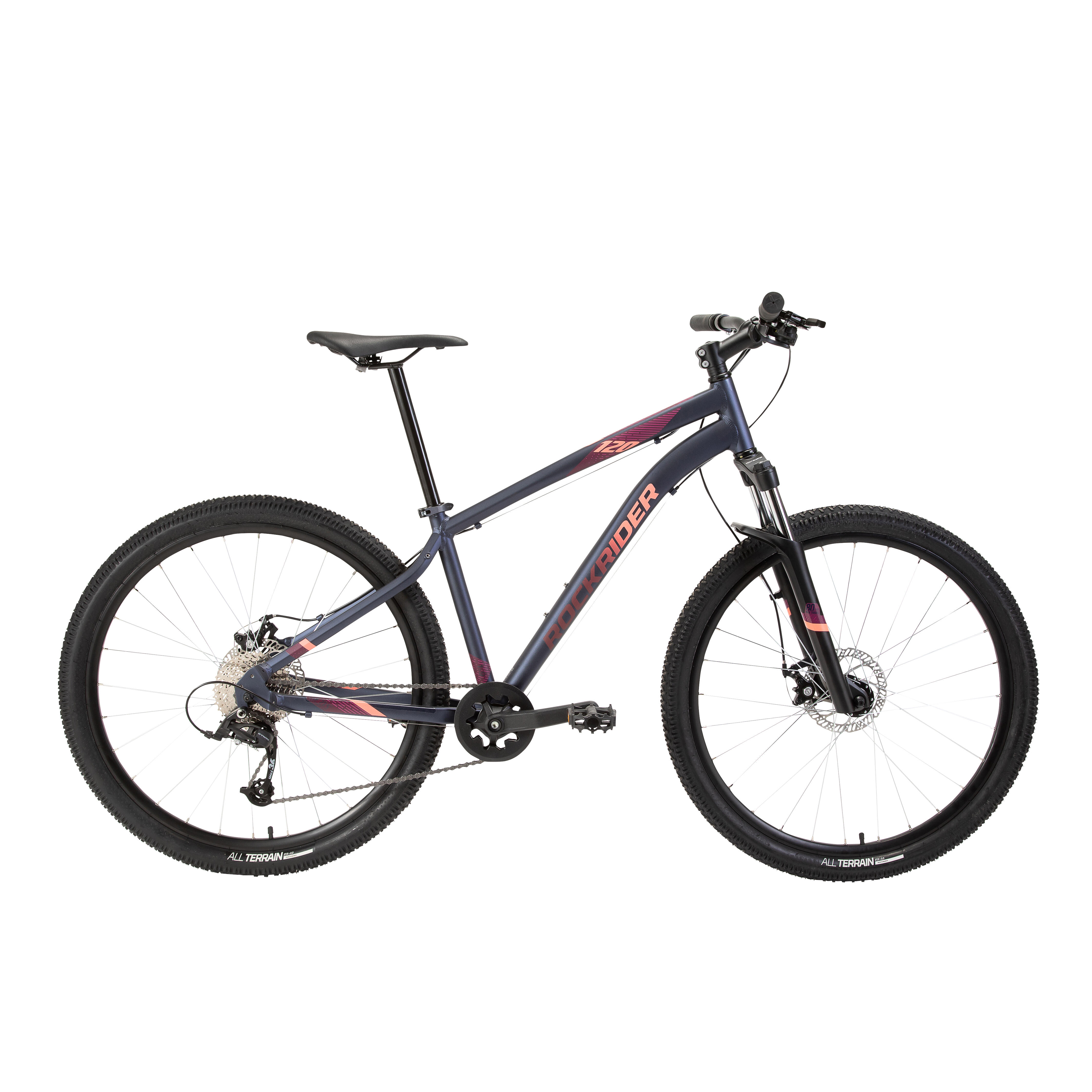 Rockrider Mountainbike 27,5" ST 120 Damen blau