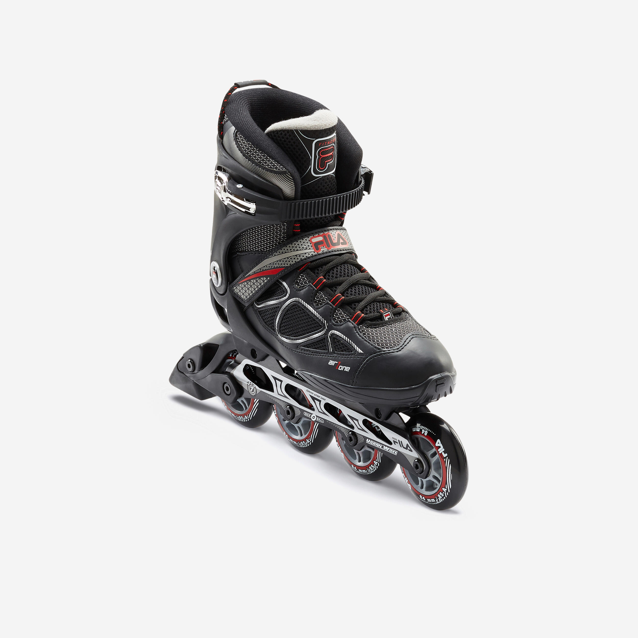 Fila Inline Skates Fitness-Inliner PRIMO AIR ZONE 84 mm Herren schwarz/rot