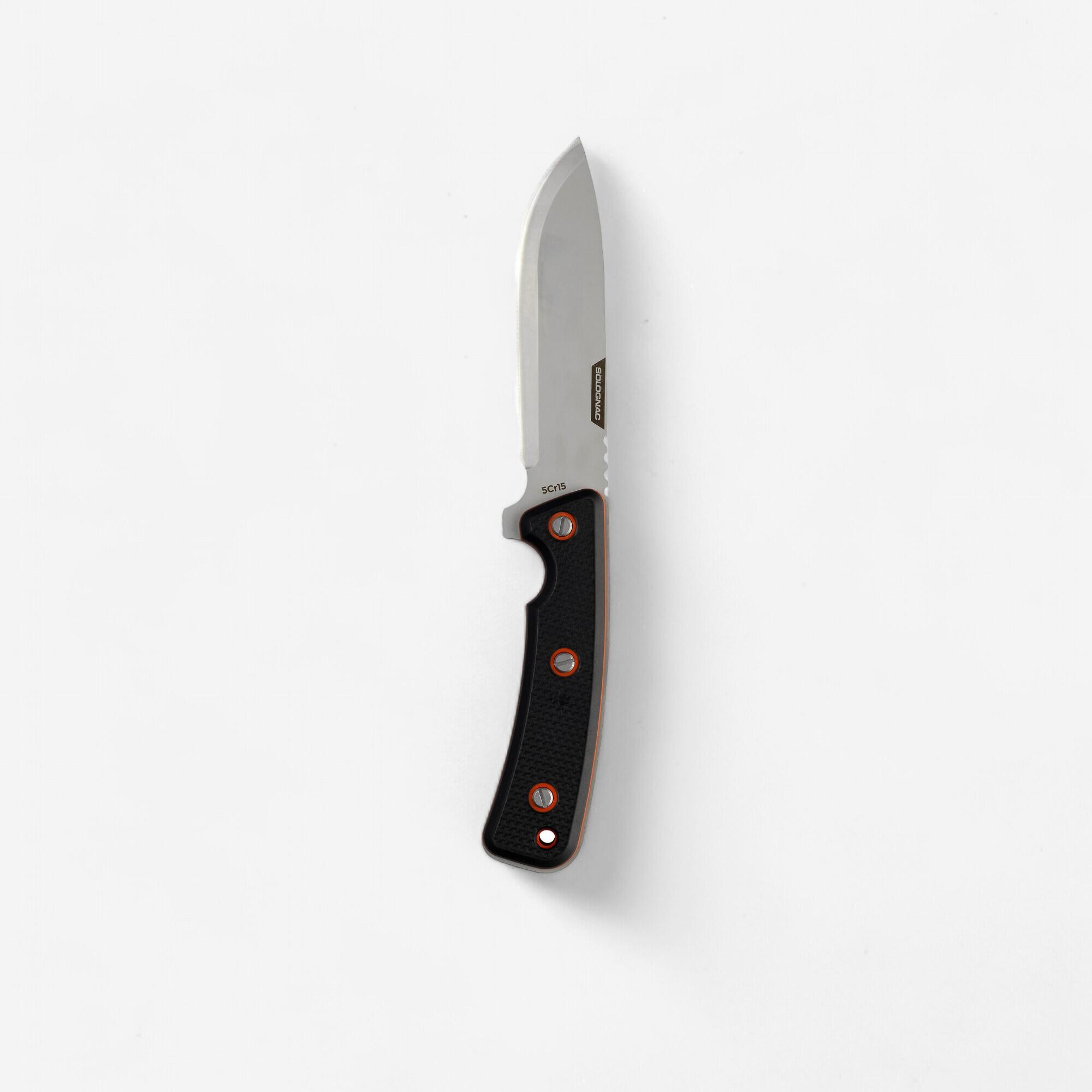 Solognac Jagdmesser SIKA 130 feststehend 13 cm Grip schwarz