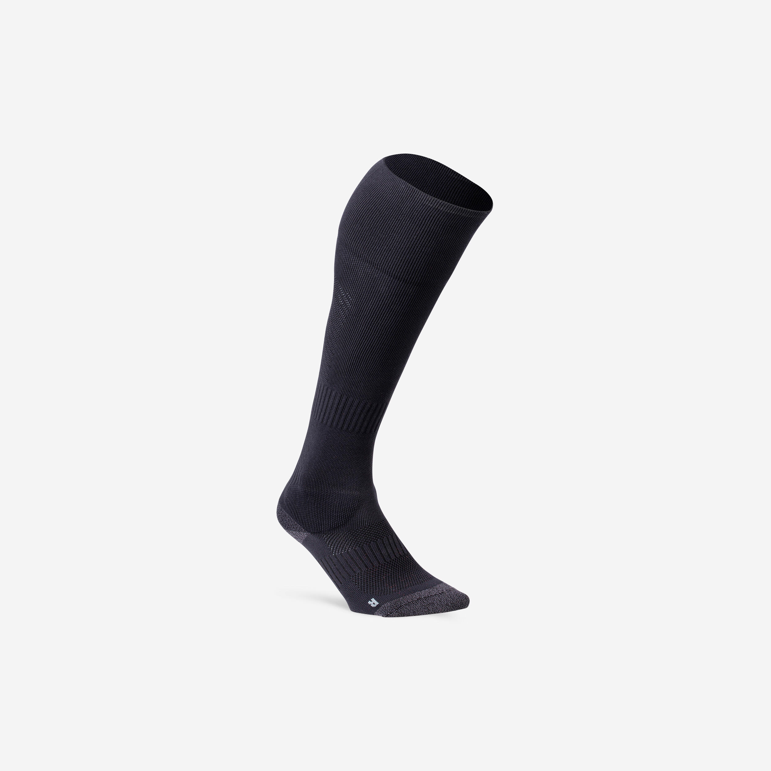 Korok Socken Feldhockey FH900 hohe Spielintensität Erwachsene schwarz