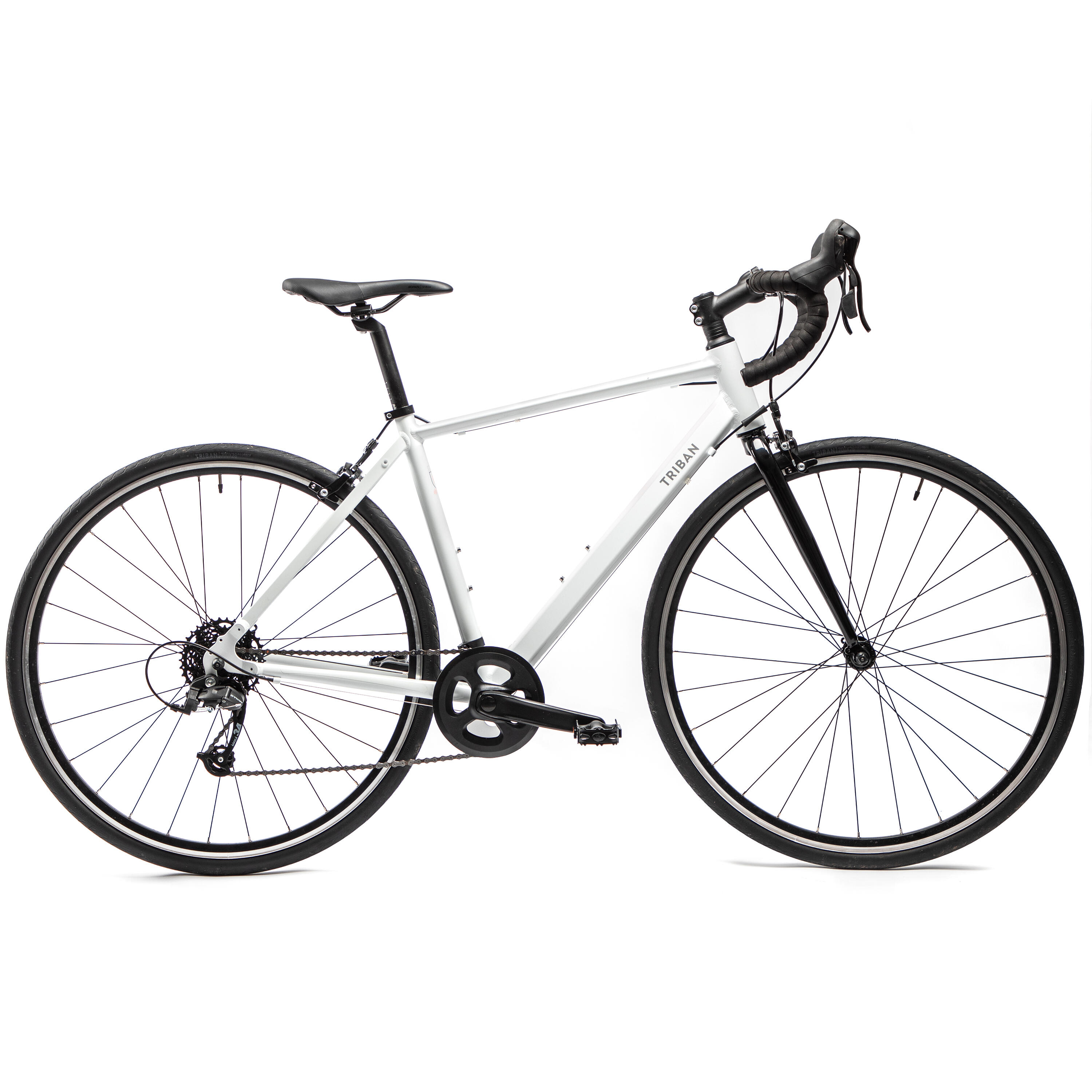 Triban Rennrad Damen Triban Easy weiß