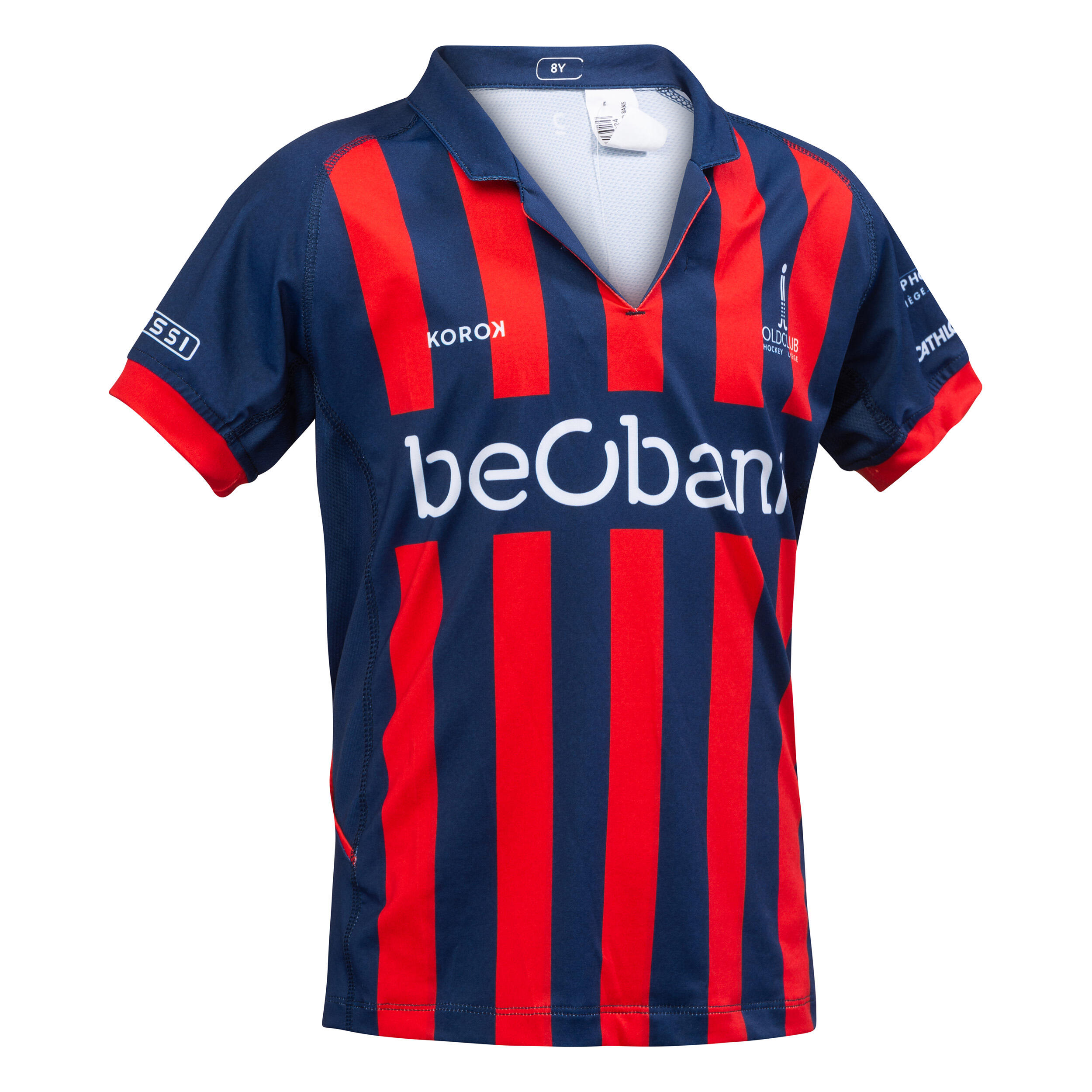 Korok Trikot Hockey FH900 Mädchen Oldclub weiss