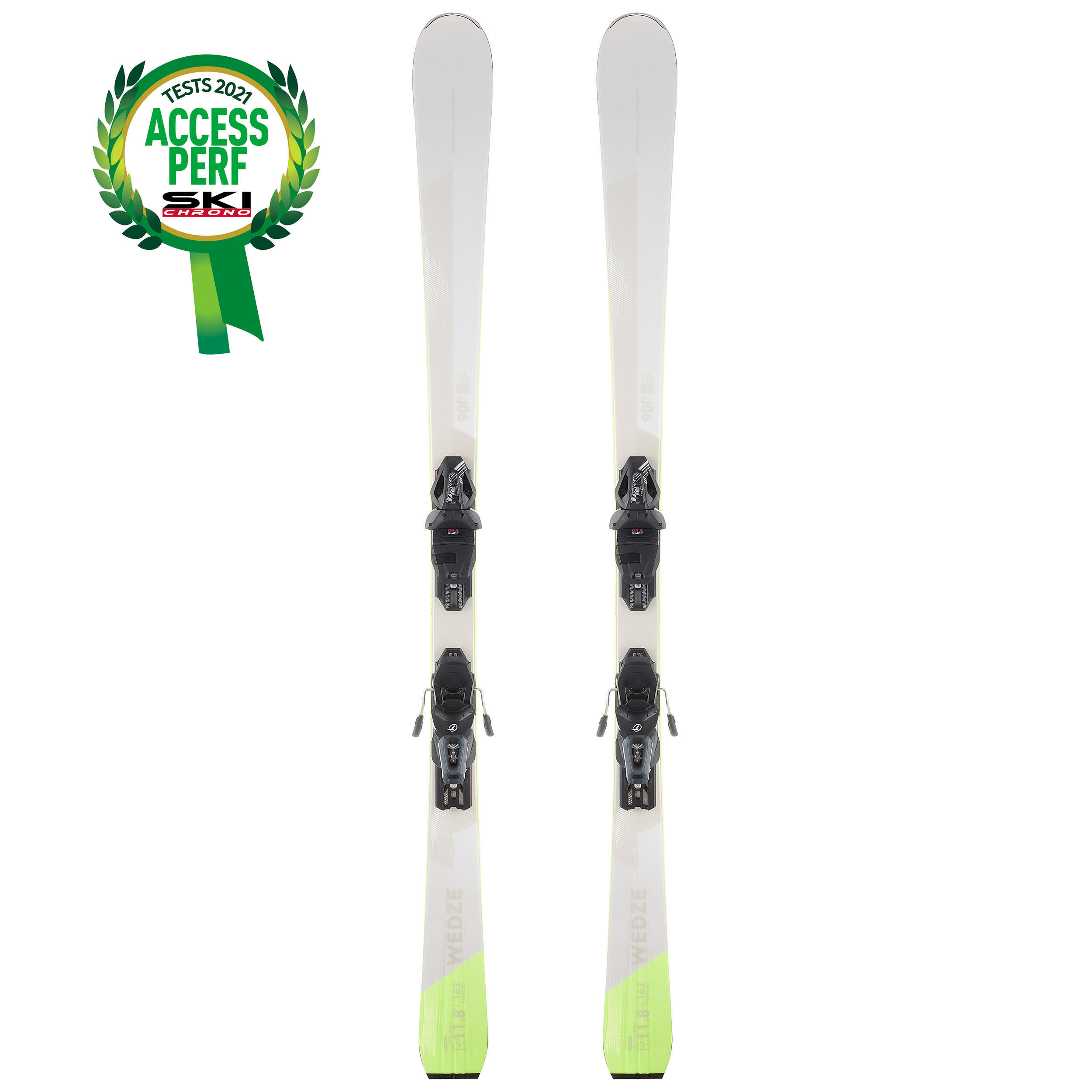 Wedze Ski Piste Boost 900 Damen weiss