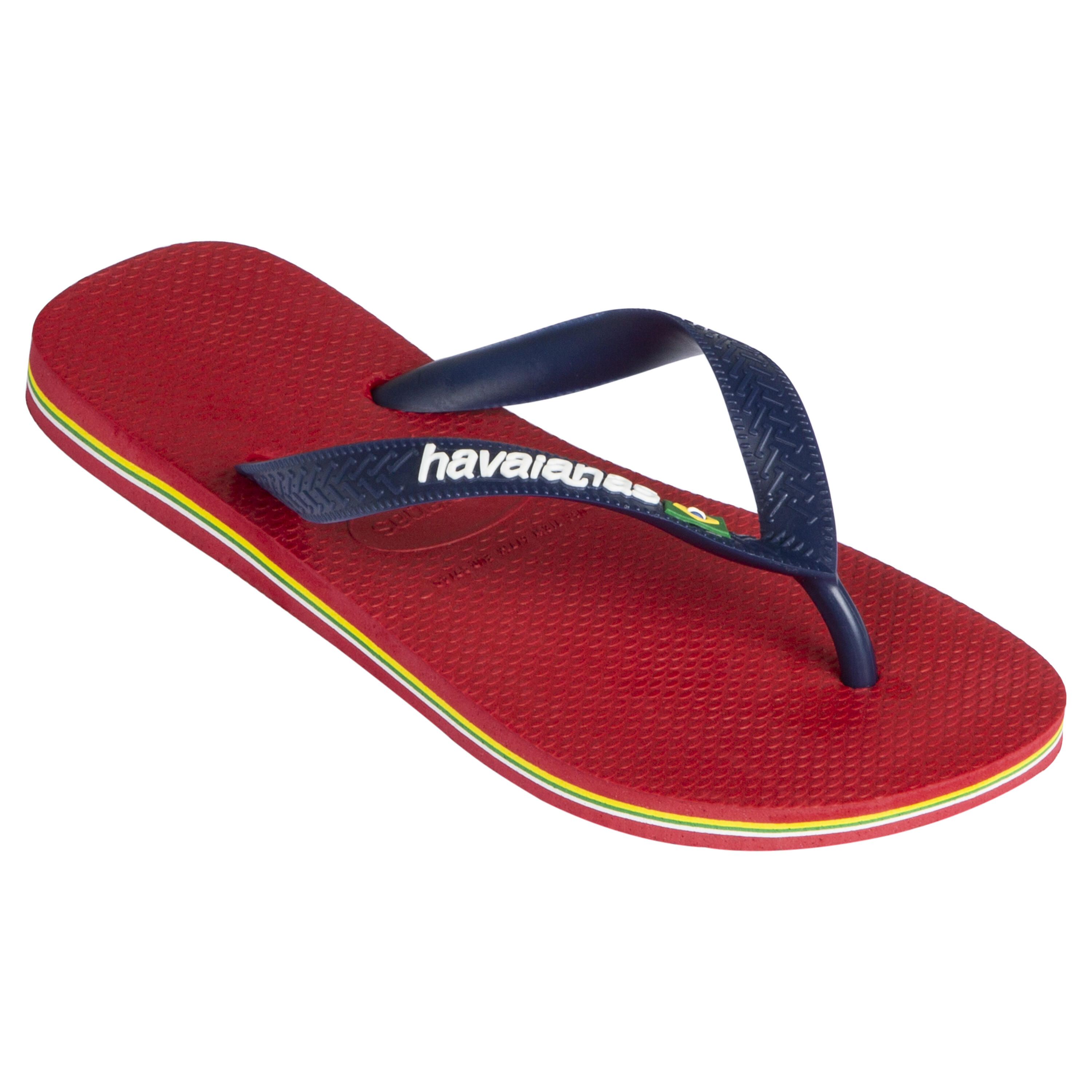 Havaianas Zehensandalen Herren Havaianas Logo rot