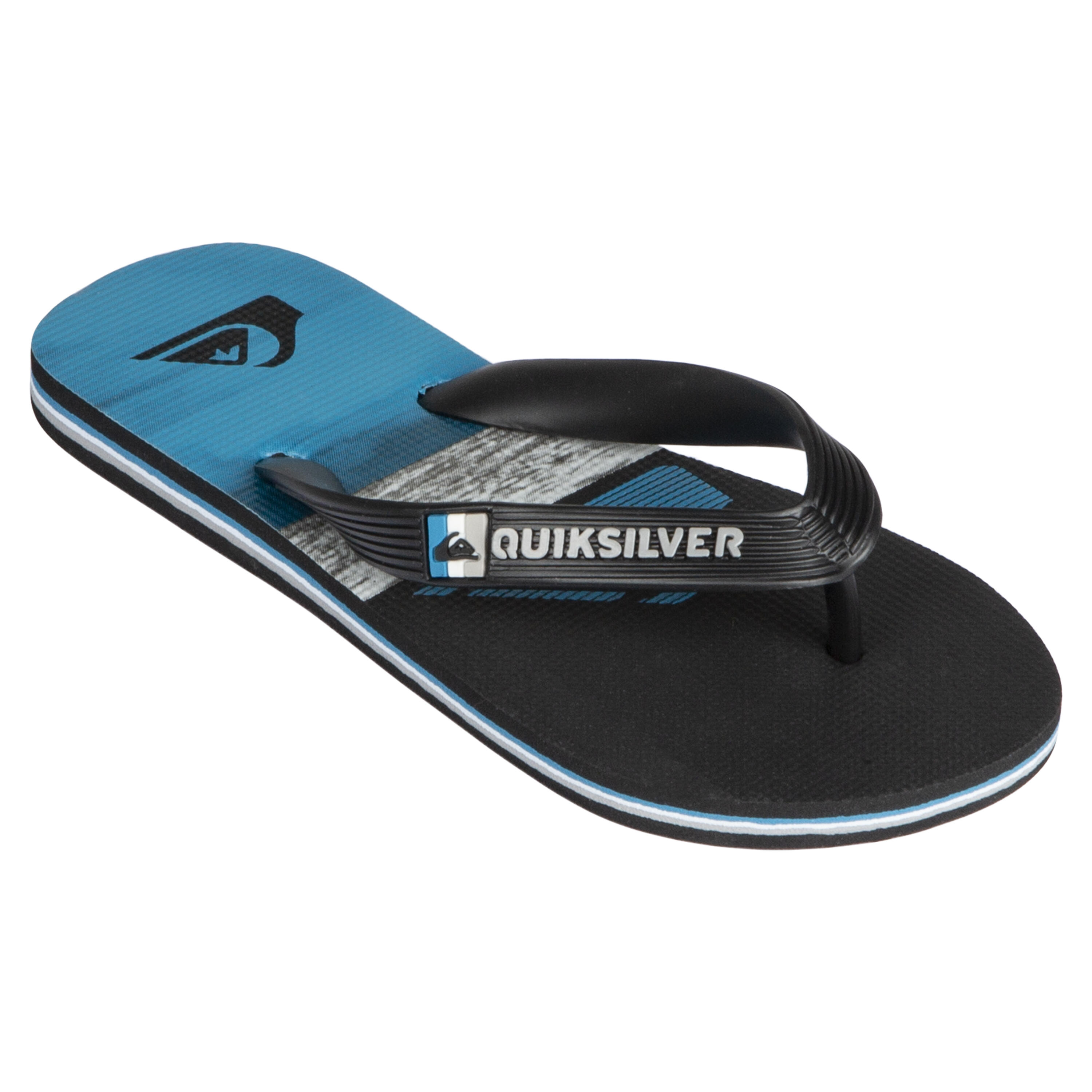 Quiksilver Zehensandalen Kinder Quiksilver Molokai Panel schwarz/blau