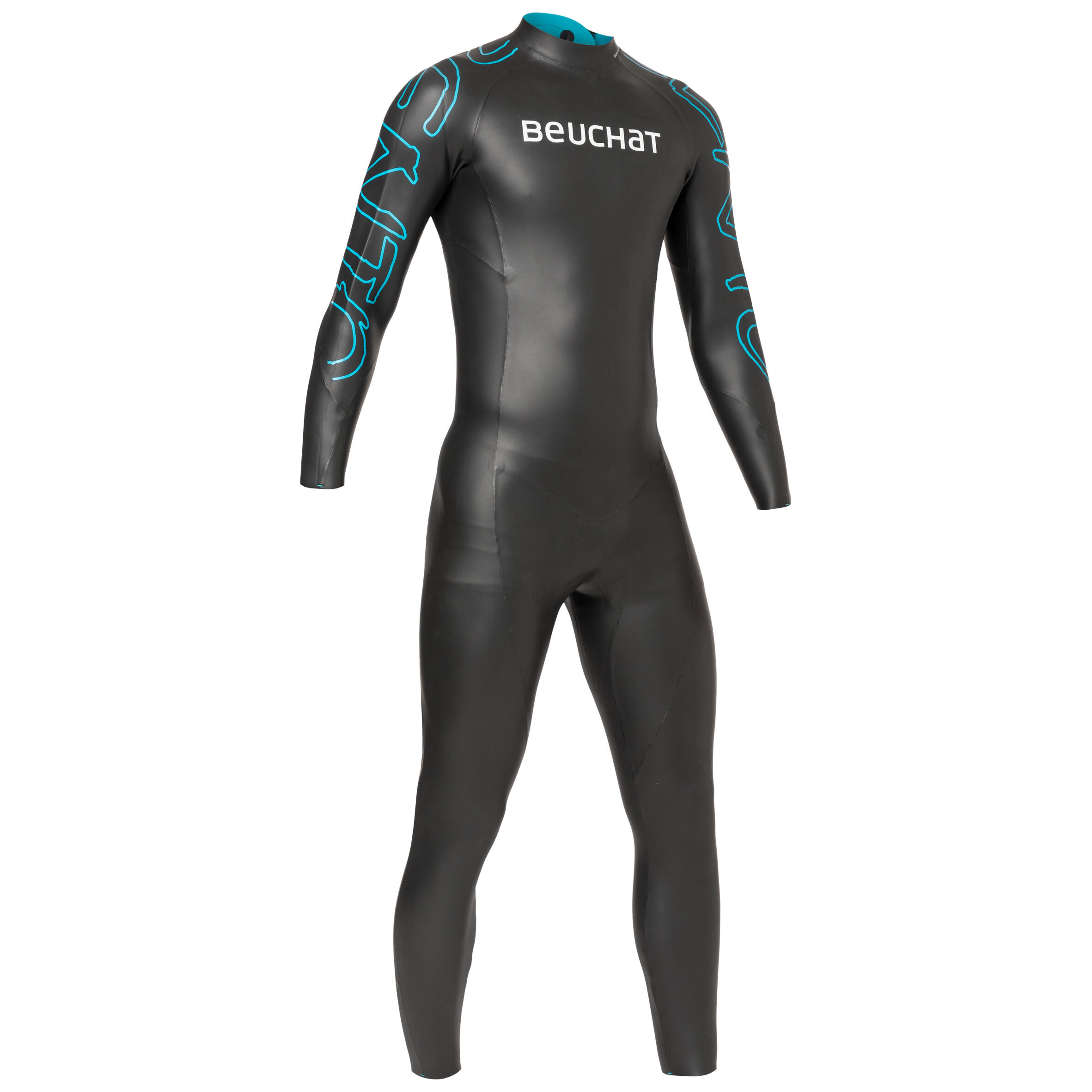 Beuchat Neoprenanzug Apnoe Zento Herren 2 mm Glattneopren schwarz