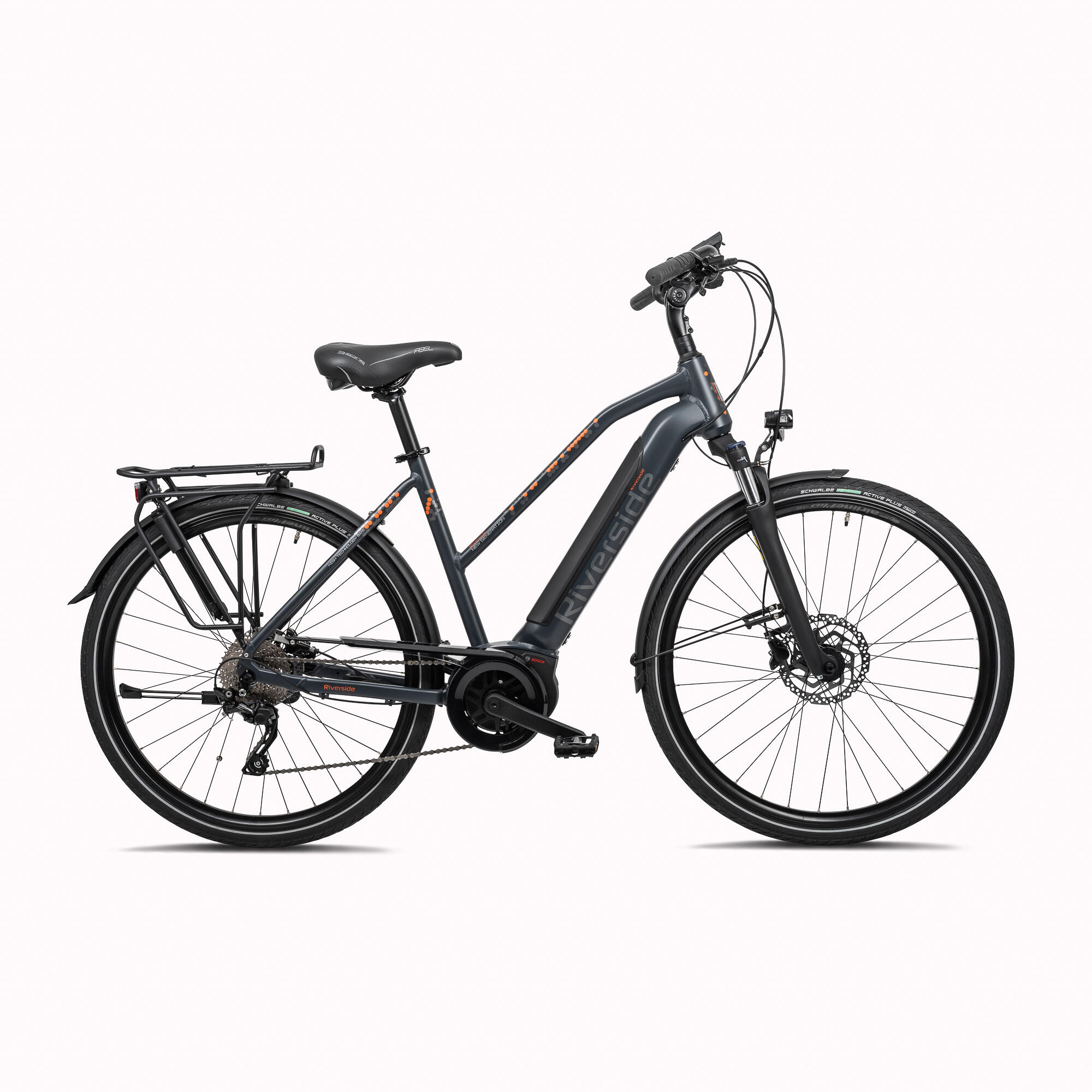 Riverside E-Bike Trekkingrad 28 Zoll Riverside Perf Line Damen PT 500 Wh