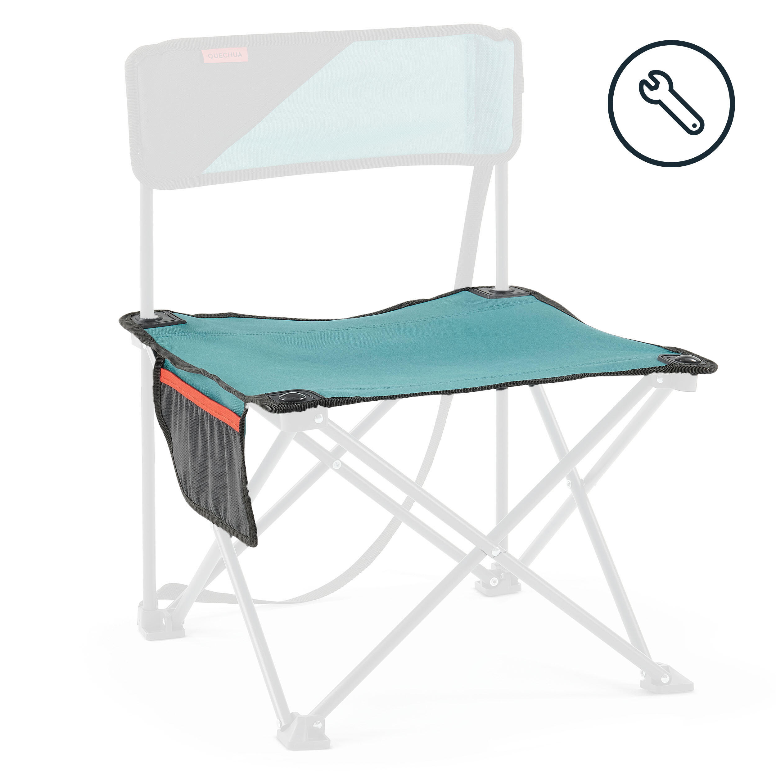 Quechua Sitzfläche für Campingstuhl MH100