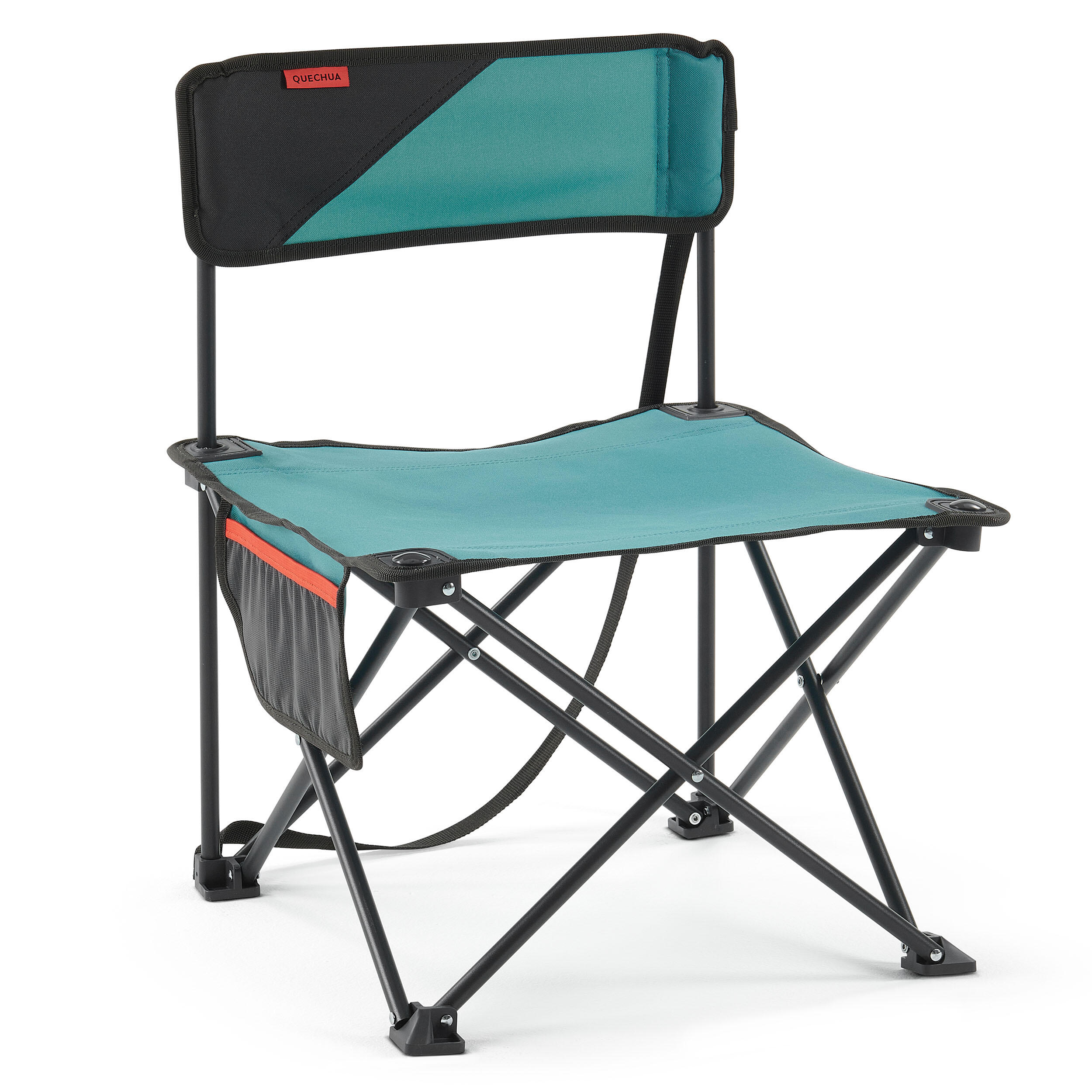 Quechua Campingstuhl Klappstuhl MH100 faltbar niedrig gelb