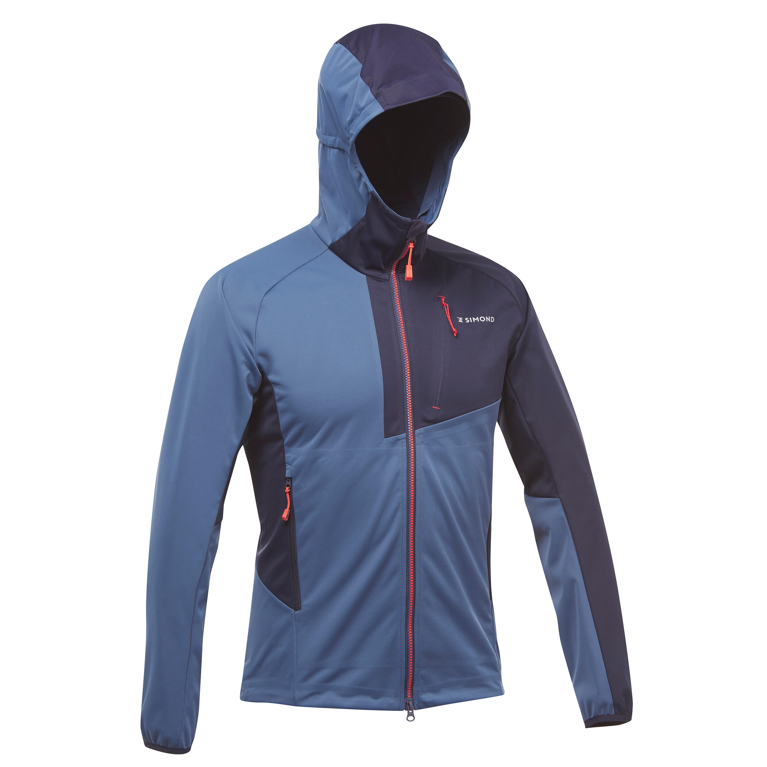 Simond Softshelljacke Bergsteigen Alpinism Light Herren graublau