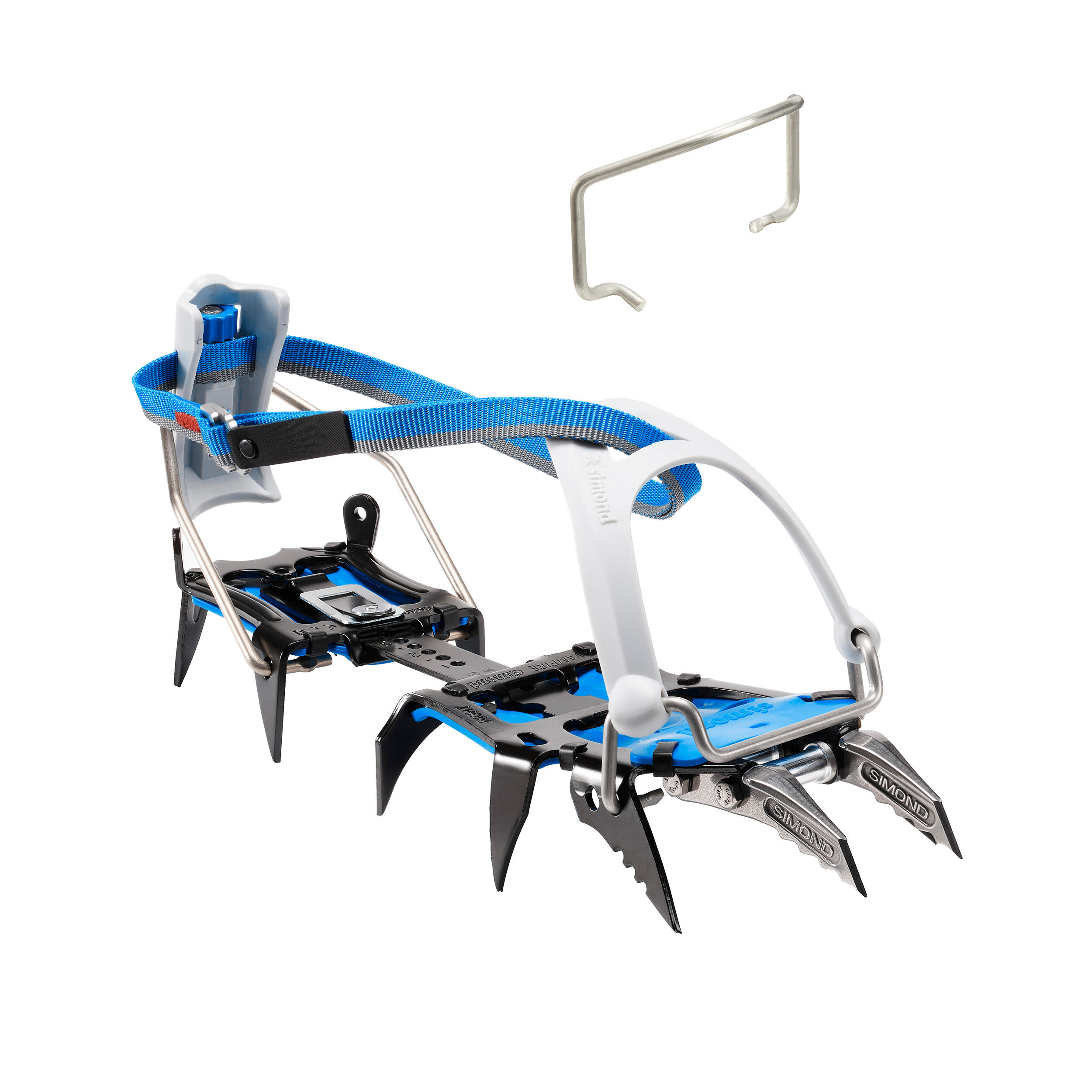 Simond Steigeisen technisches Bergsteigen Vampire Mixte halbautomatisch / automatisch