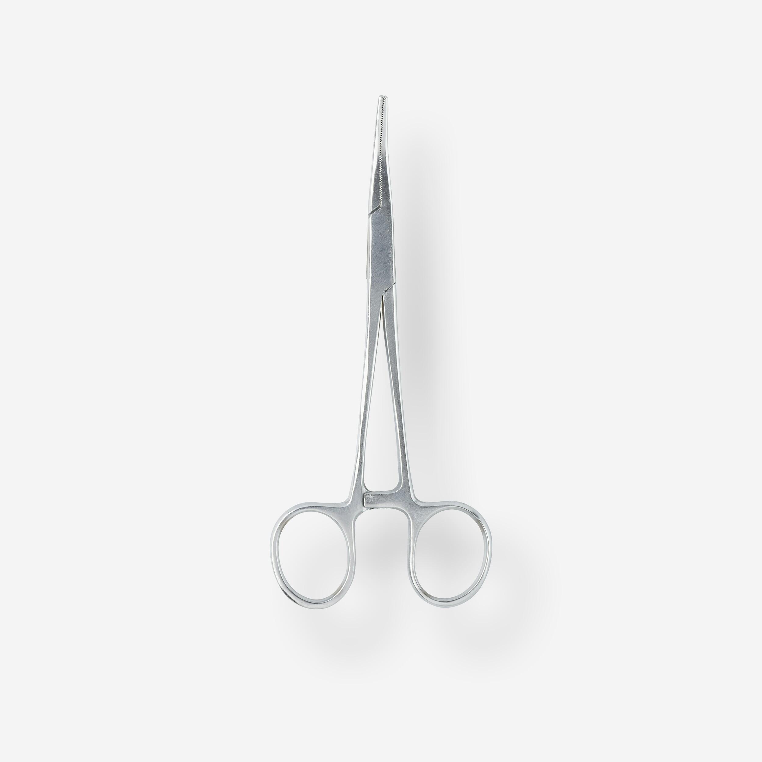 Caperlan Hakenlöserzange gebogen F-100