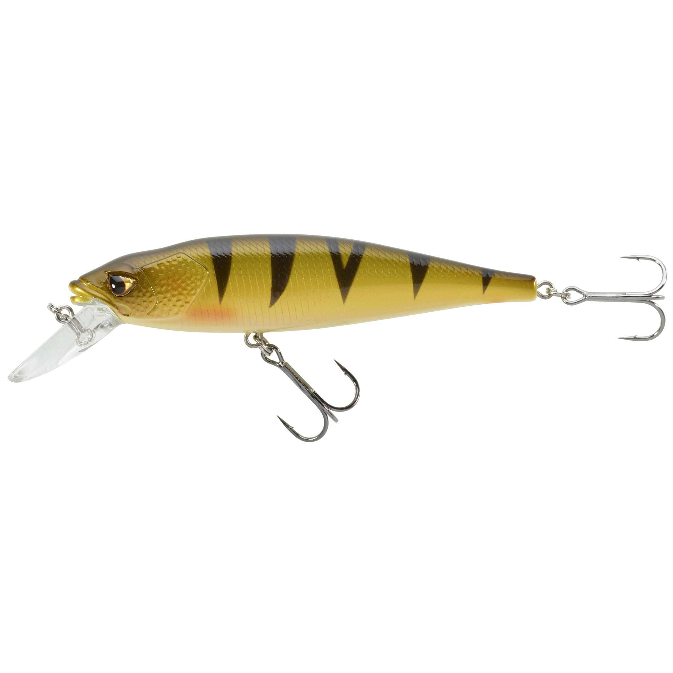 Caperlan Wobbler Jerkbait Minnow WXM MNW 100 SP brauner Rücken