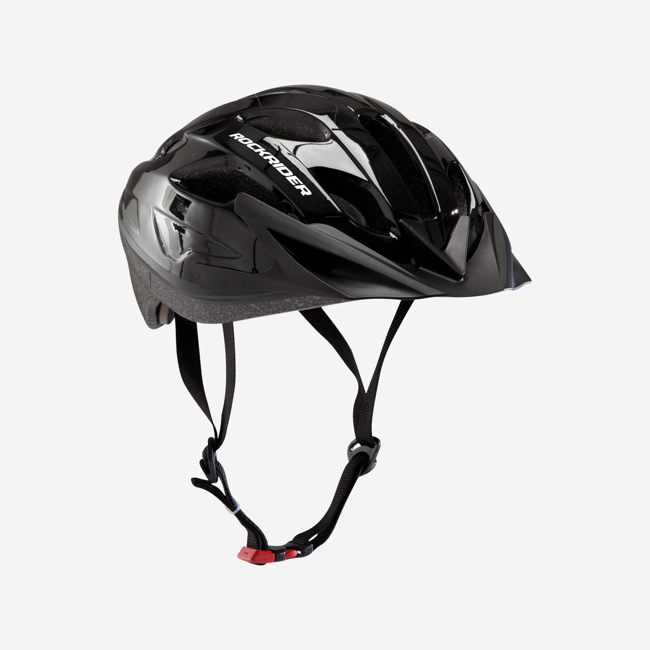 Rockrider Fahrradhelm MTB ST 50 schwarz