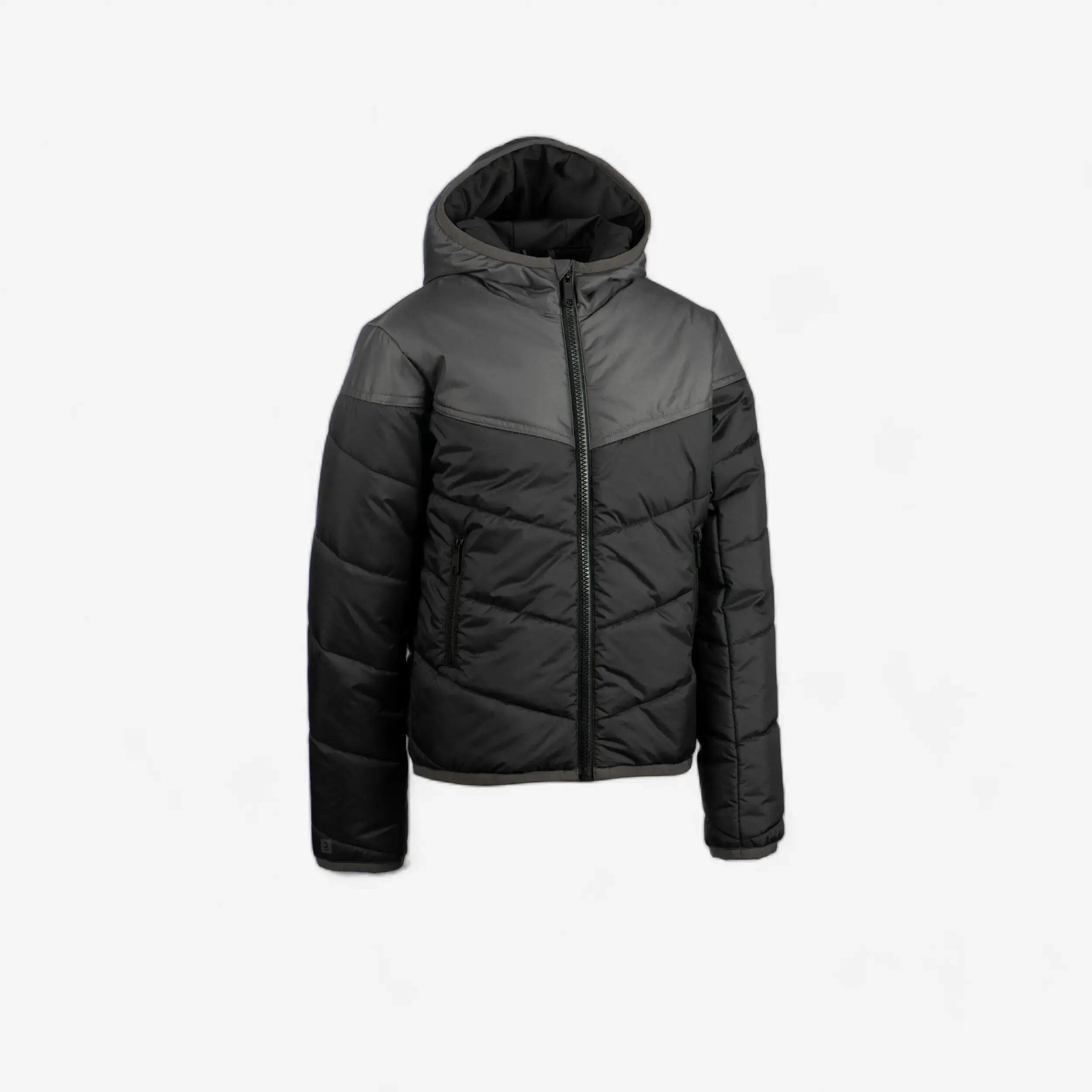Offload Parka Rugby warm Kinder schwarz/grau