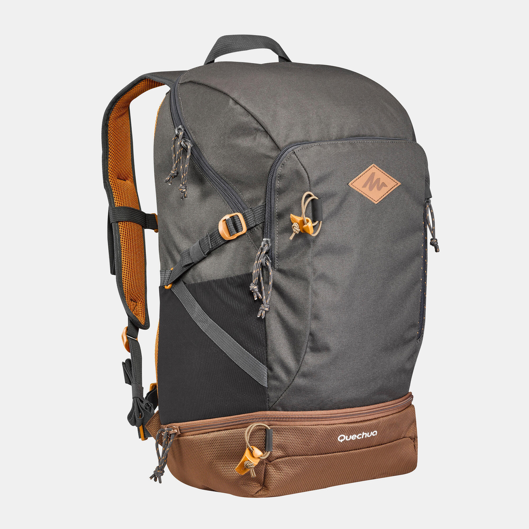 Quechua Wanderrucksack Naturwandern NH500 30 L dunkelgrau