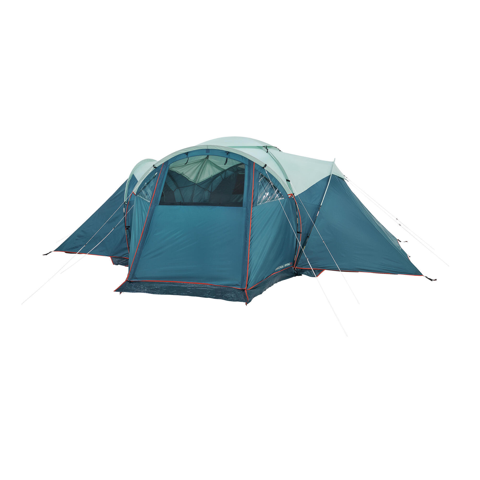 Quechua Familienzelt Stangenaufbau - Arpenaz 6.3 für 6 Personen 3 Kabinen