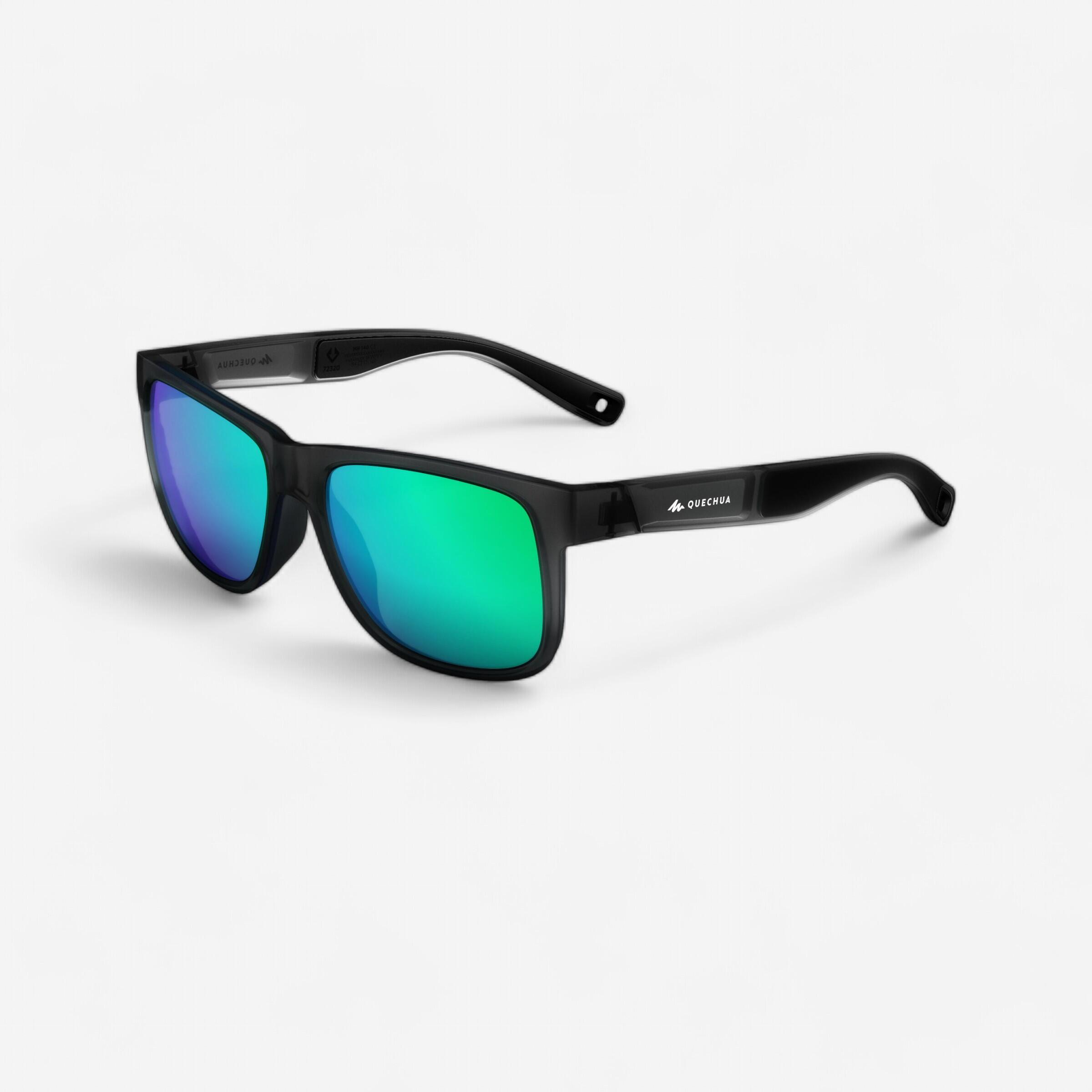 Quechua Sonnenbrille MH140 polarisierend Erwachsene Kategorie 3 grau