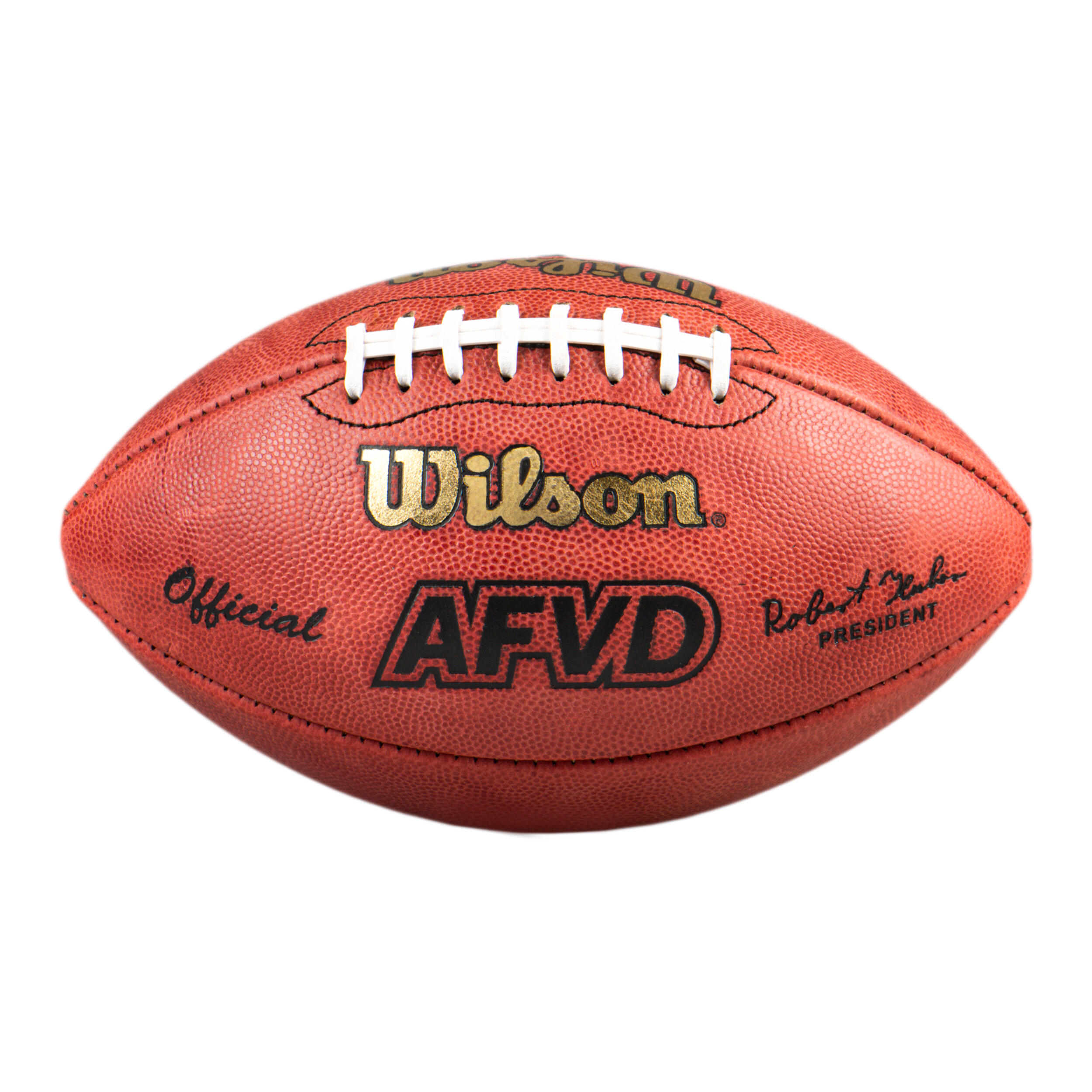 Wilson Football AFVD Game Ball WTF1000 offizielle Größe Leder